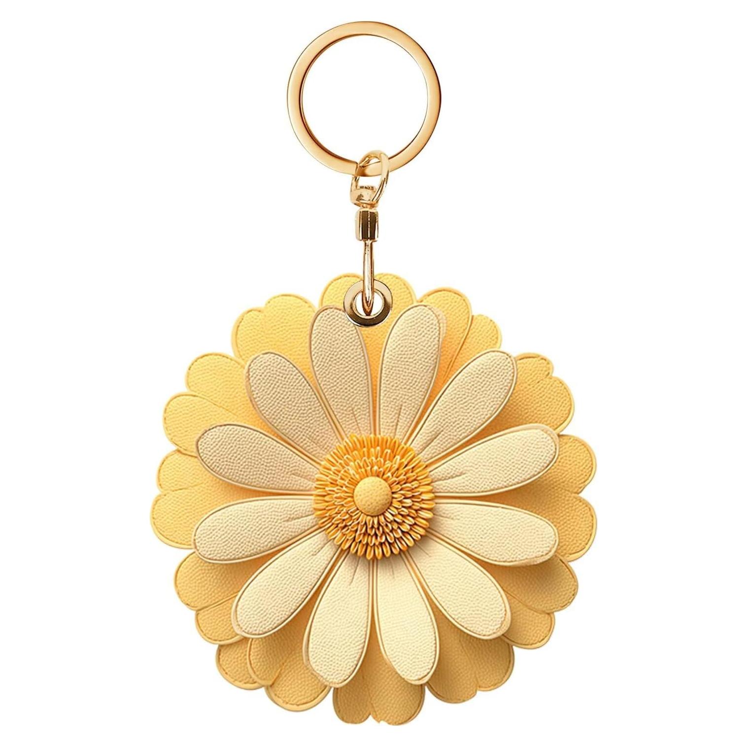 Llavero Decorativo Genérico Funda GPS Cuero PU 8.9x8.9 cm