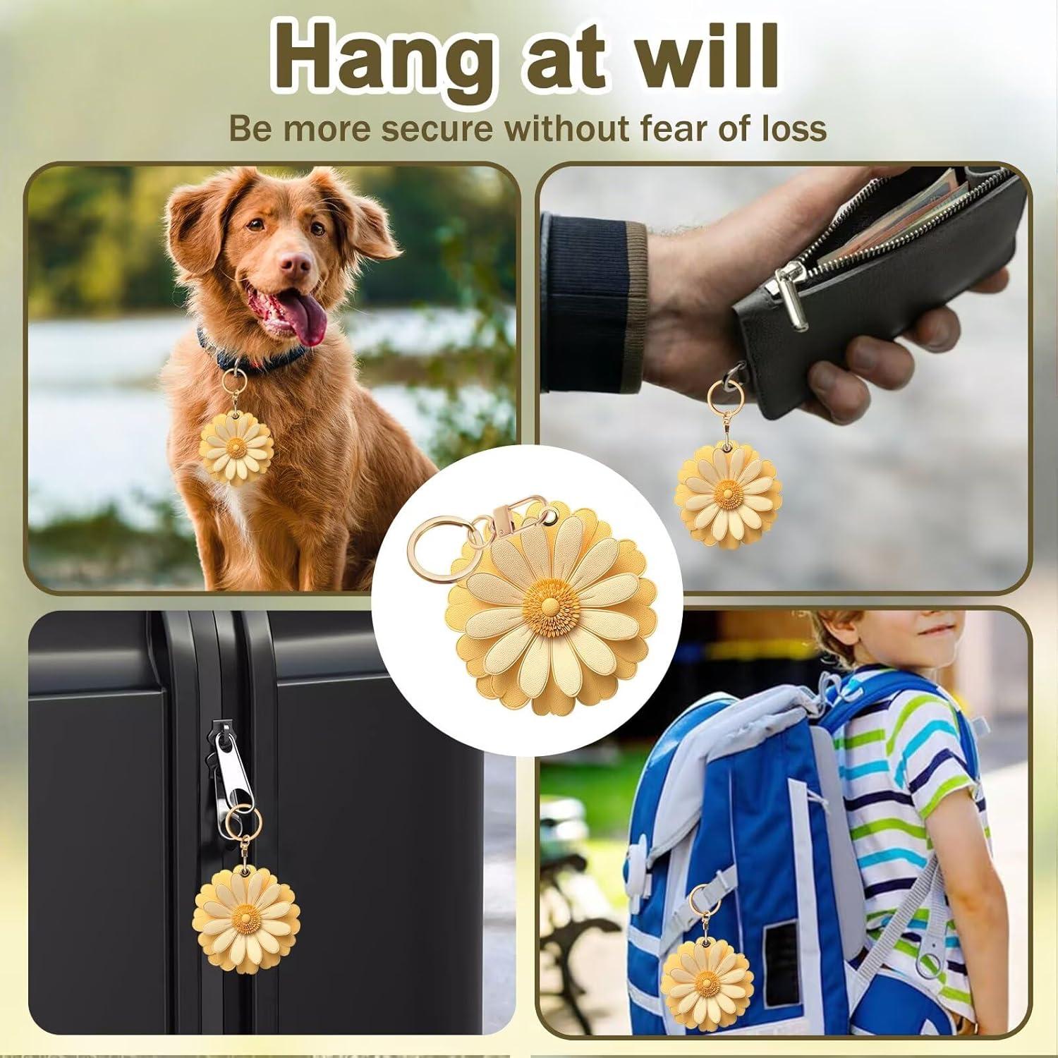 Llavero Decorativo Genérico Funda GPS Cuero PU 8.9x8.9 cm