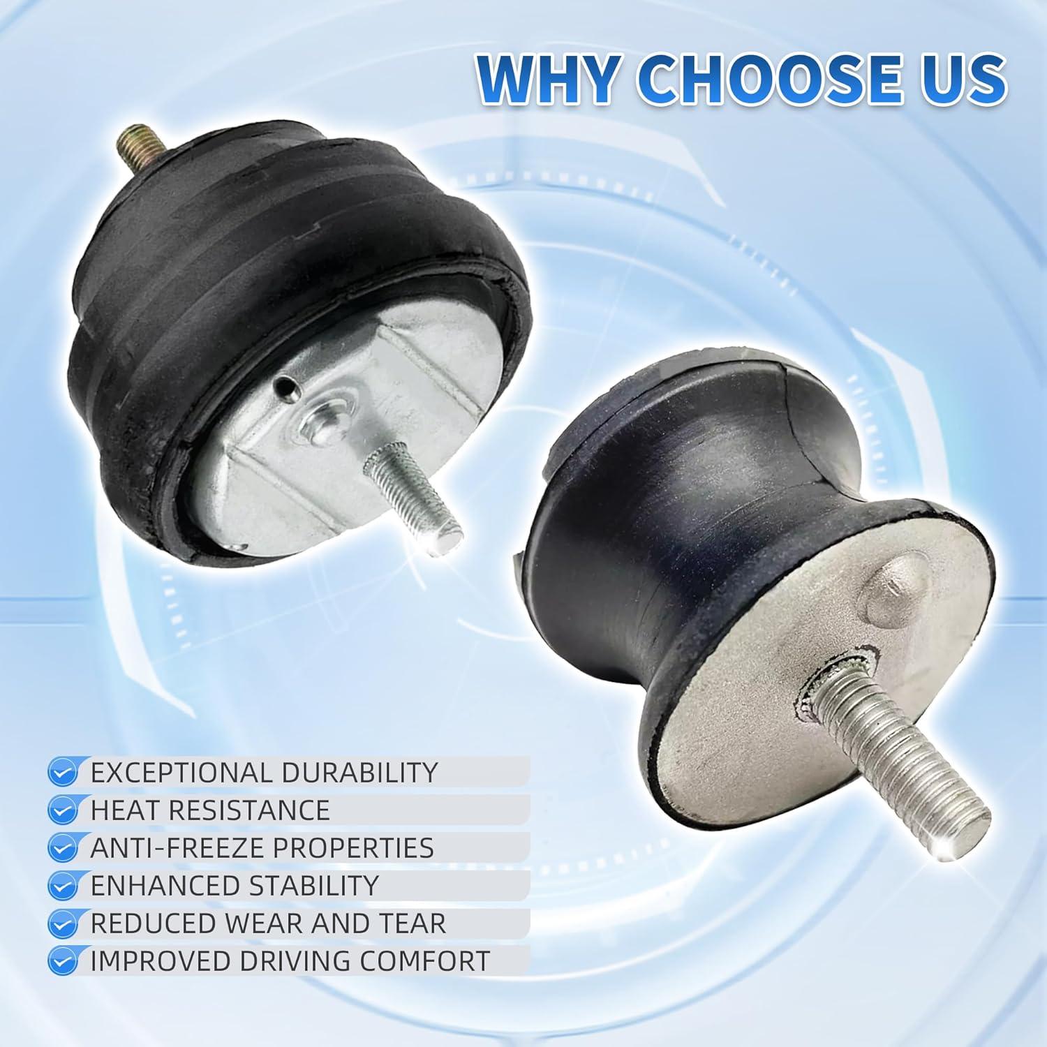 Kit Soporte Motor y Transmisión BMW E36 E46 E85 E86 4 Pcs