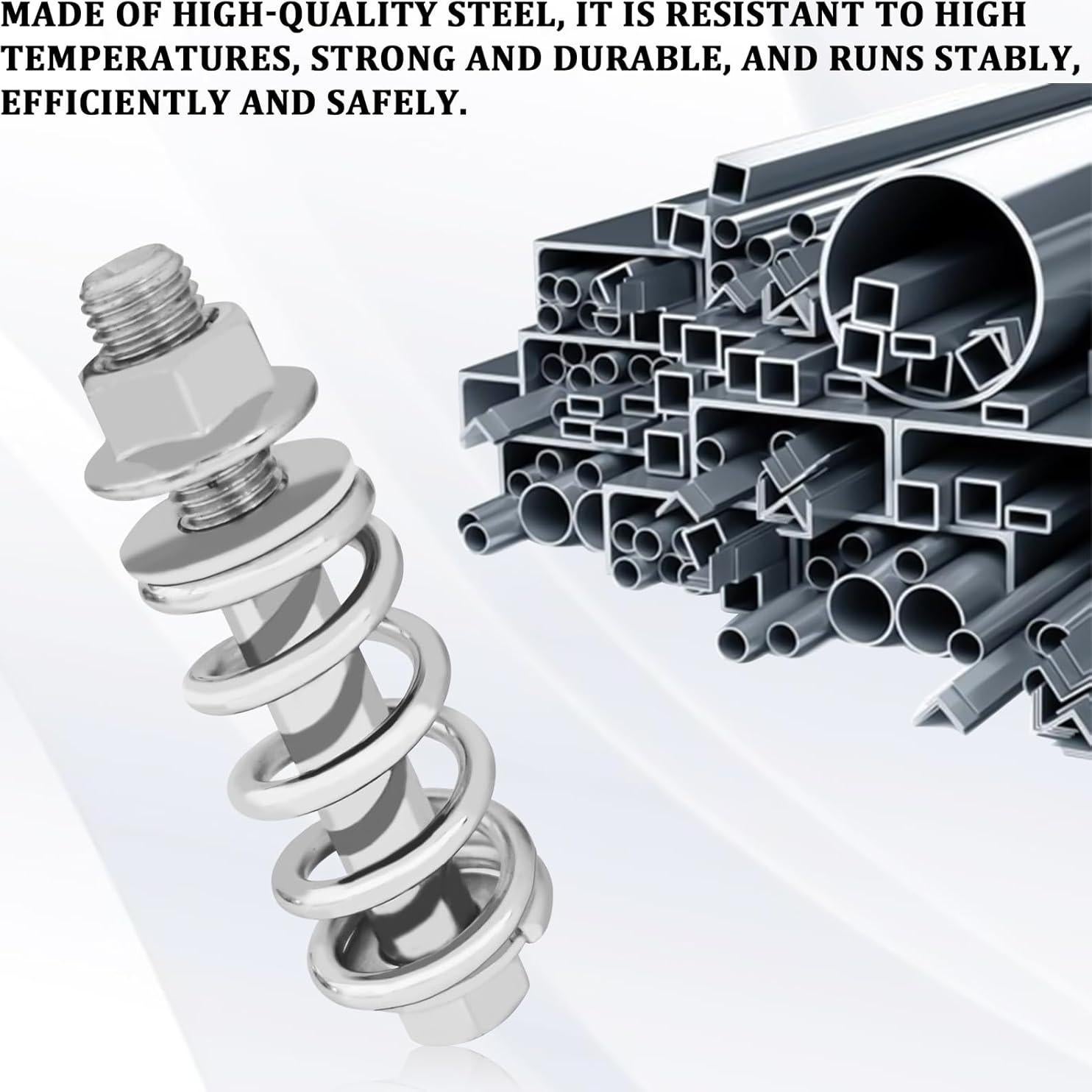 Kit de Tornillos de Colector de Escape QKYS 2PCS M10x1.25