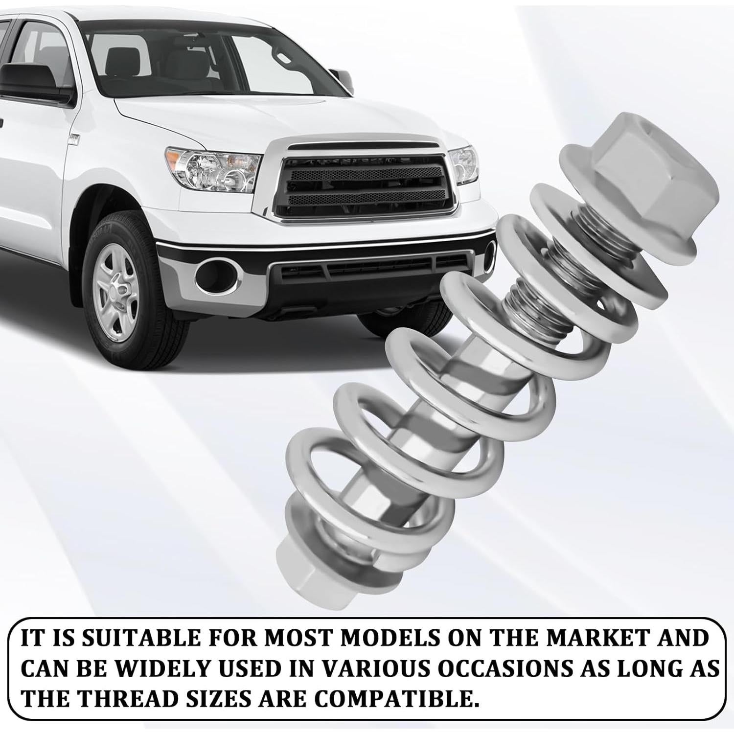 Kit de Tornillos de Colector de Escape QKYS 2PCS M10x1.25