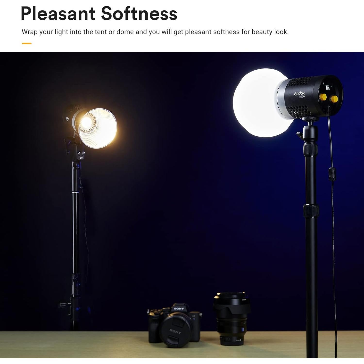 Domo de Difusión Godox ML-CD15 para Flashes Godox