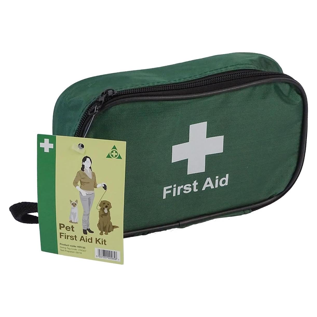 Kit de Primeros Auxilios para Mascotas Safety First Aid 56 Piezas