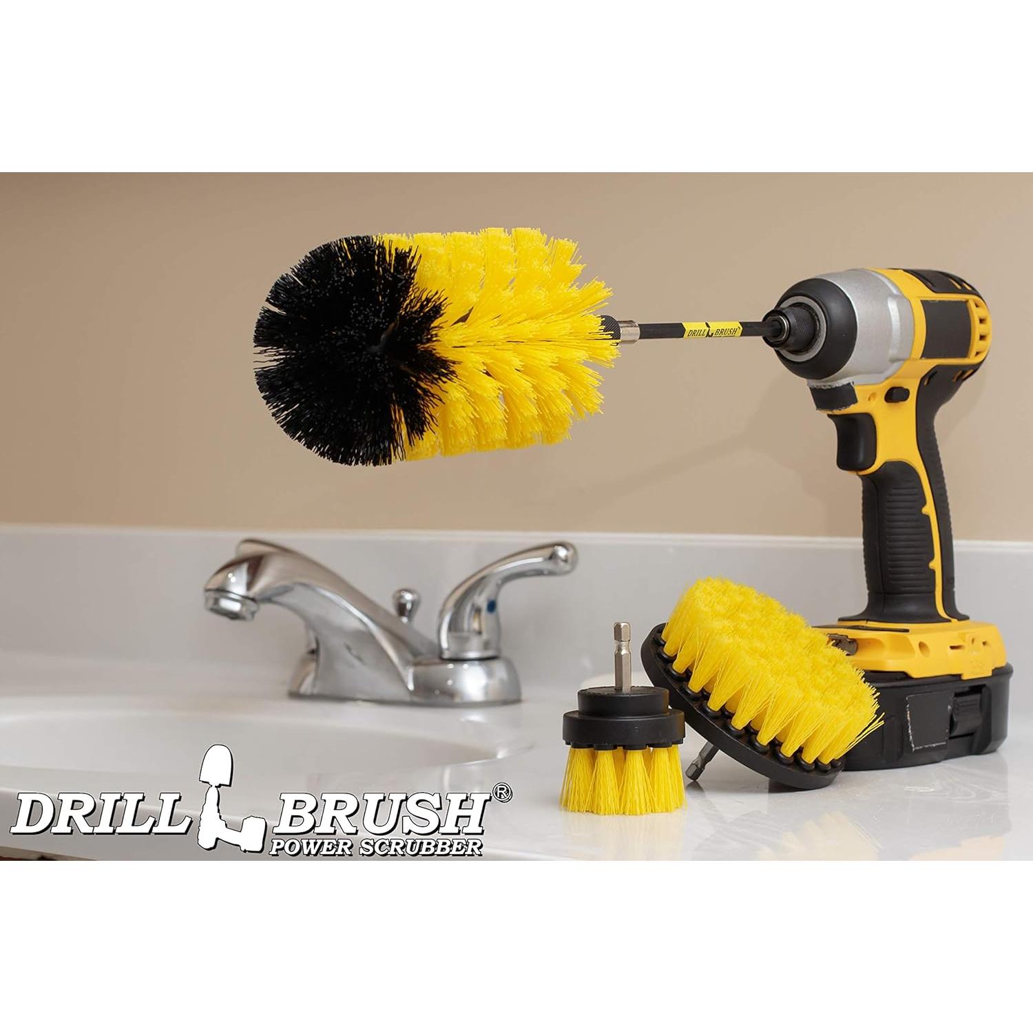 Juego de Cepillos de Limpieza para Taladro Drillbrush - 4 Piezas