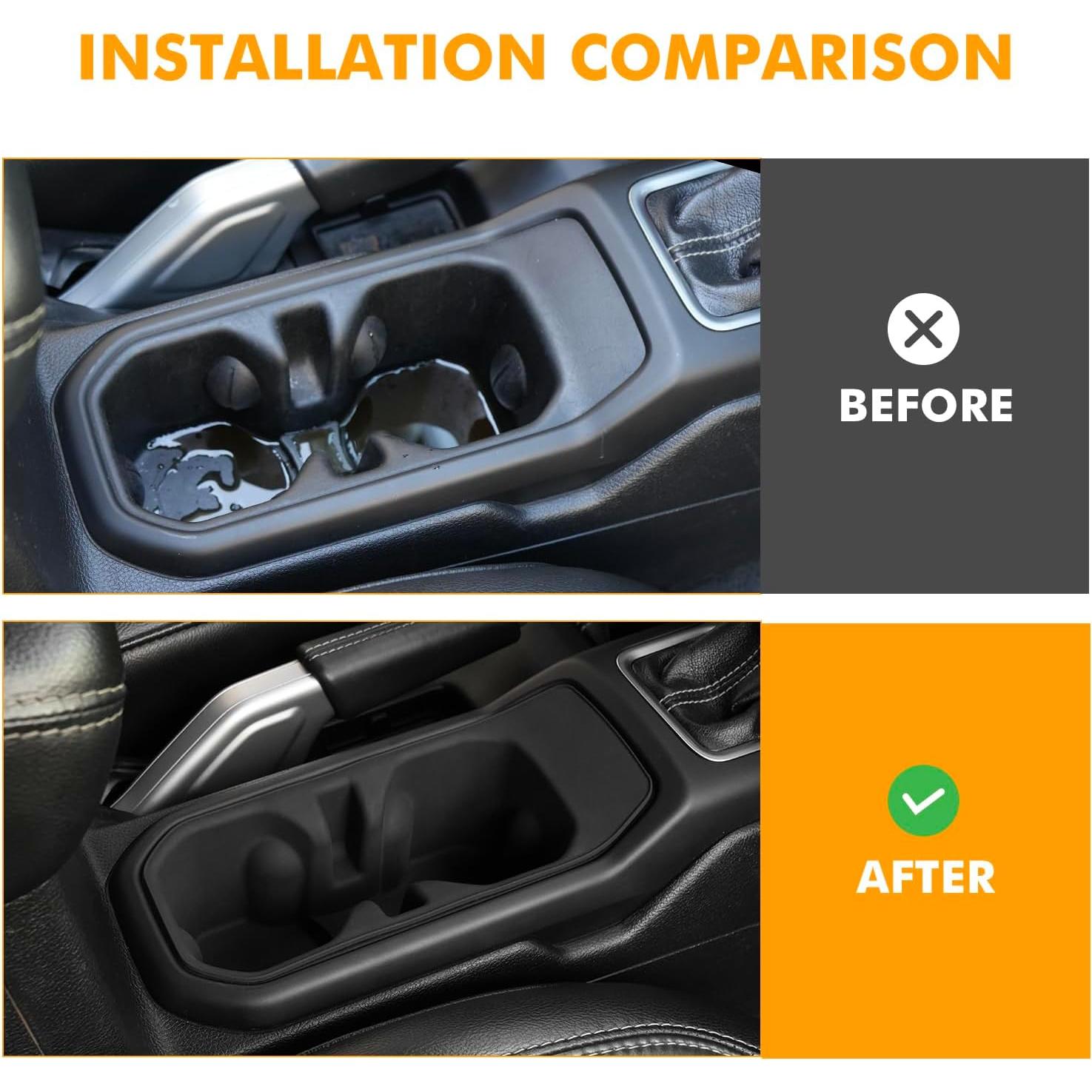 Soporte para Tazas MAIKER DM-257200 para Jeep Wrangler y Gladiator