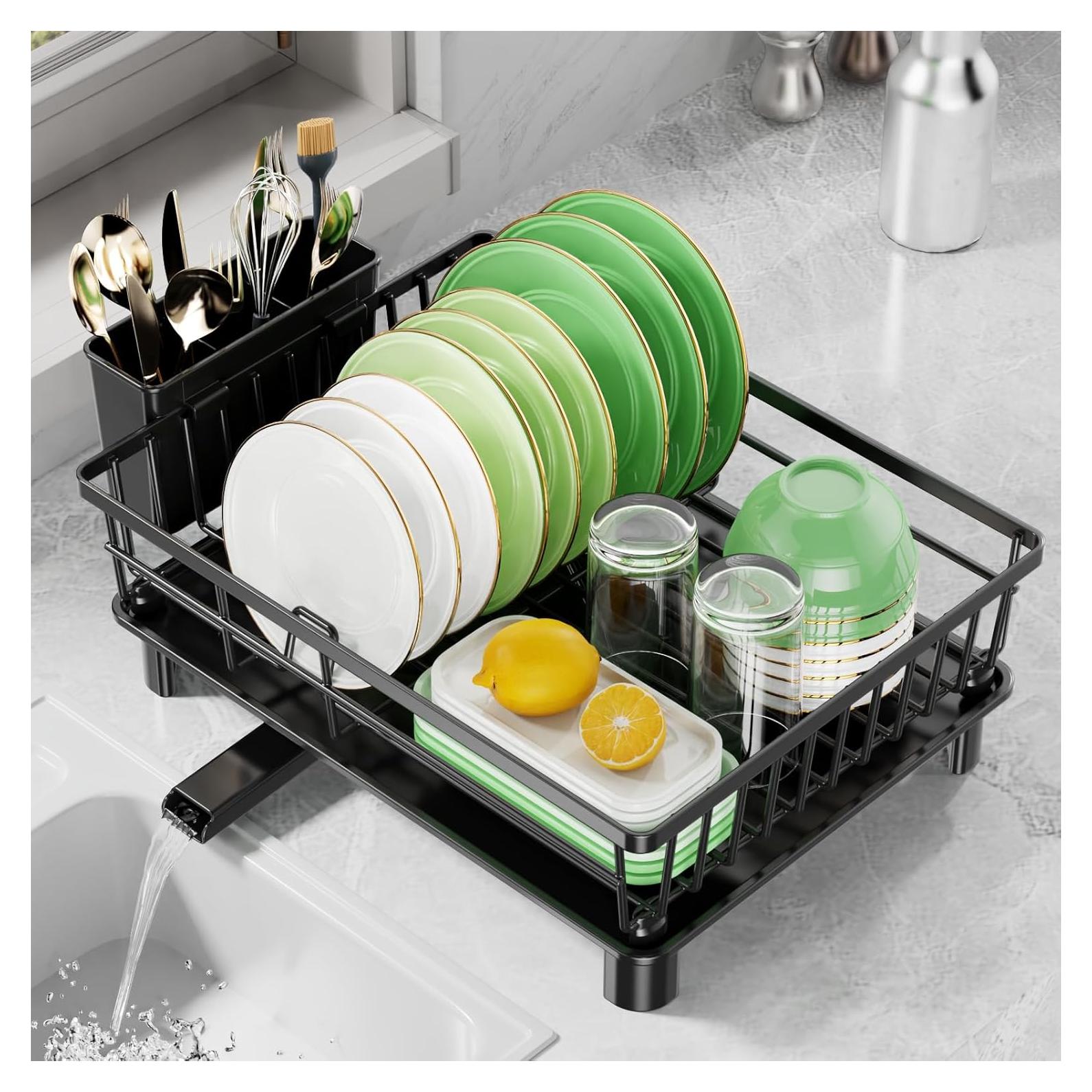 Escurridor de Platos CosyPic de Acero Inoxidable 28x38 cm