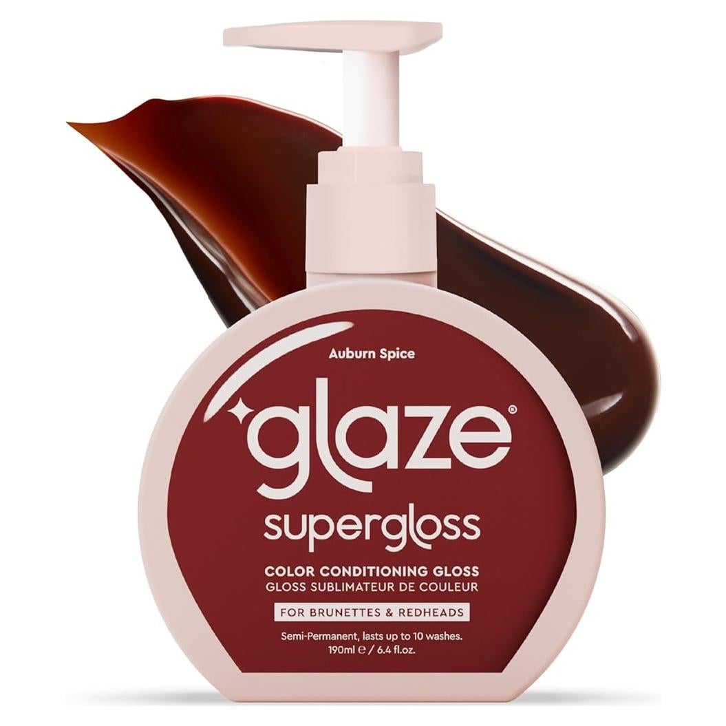 Glaseado Color Acondicionador Brillante Glaze 181 g - Especia Castaña