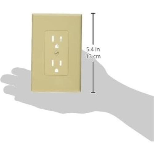 Placas de Pared Decorativas TayMac MW2500I - Paquete de 5 - Policarbonato Marfil