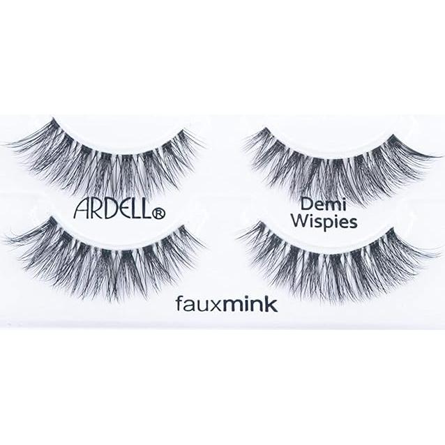 Pestañas Postizas Ardell Faux Mink Wispies - 2 Pares Ligeras