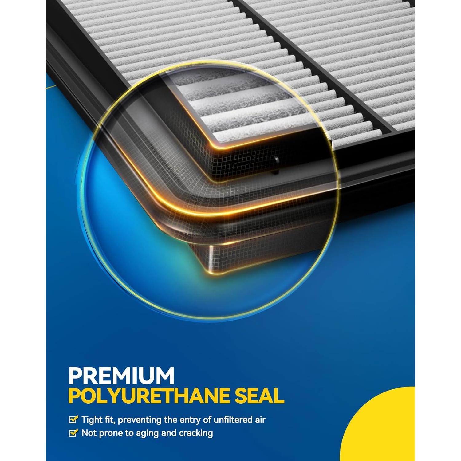 Filtro de Aire PHILTOP CA12051 para Honda Civic y HR-V