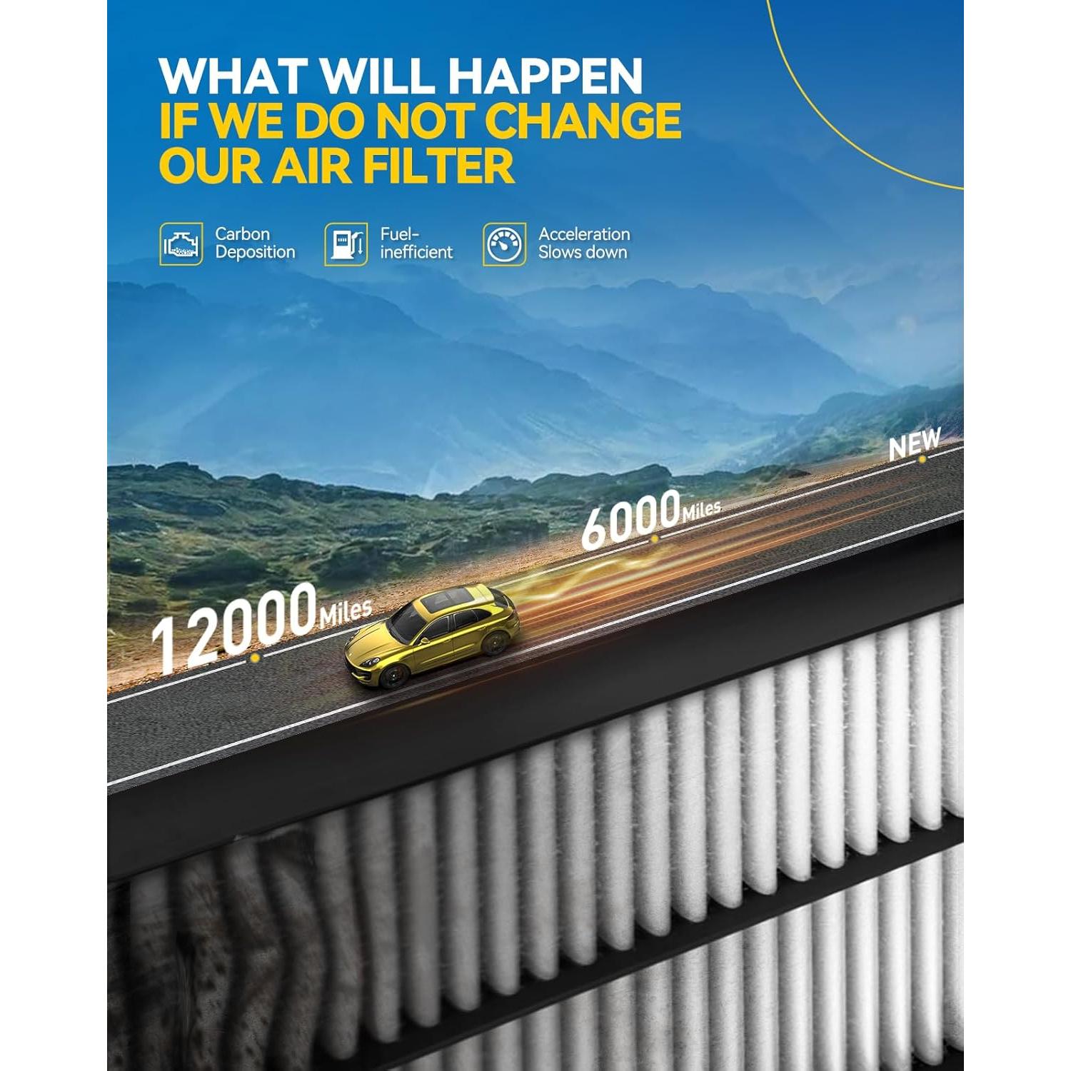 Filtro de Aire PHILTOP CA12051 para Honda Civic y HR-V