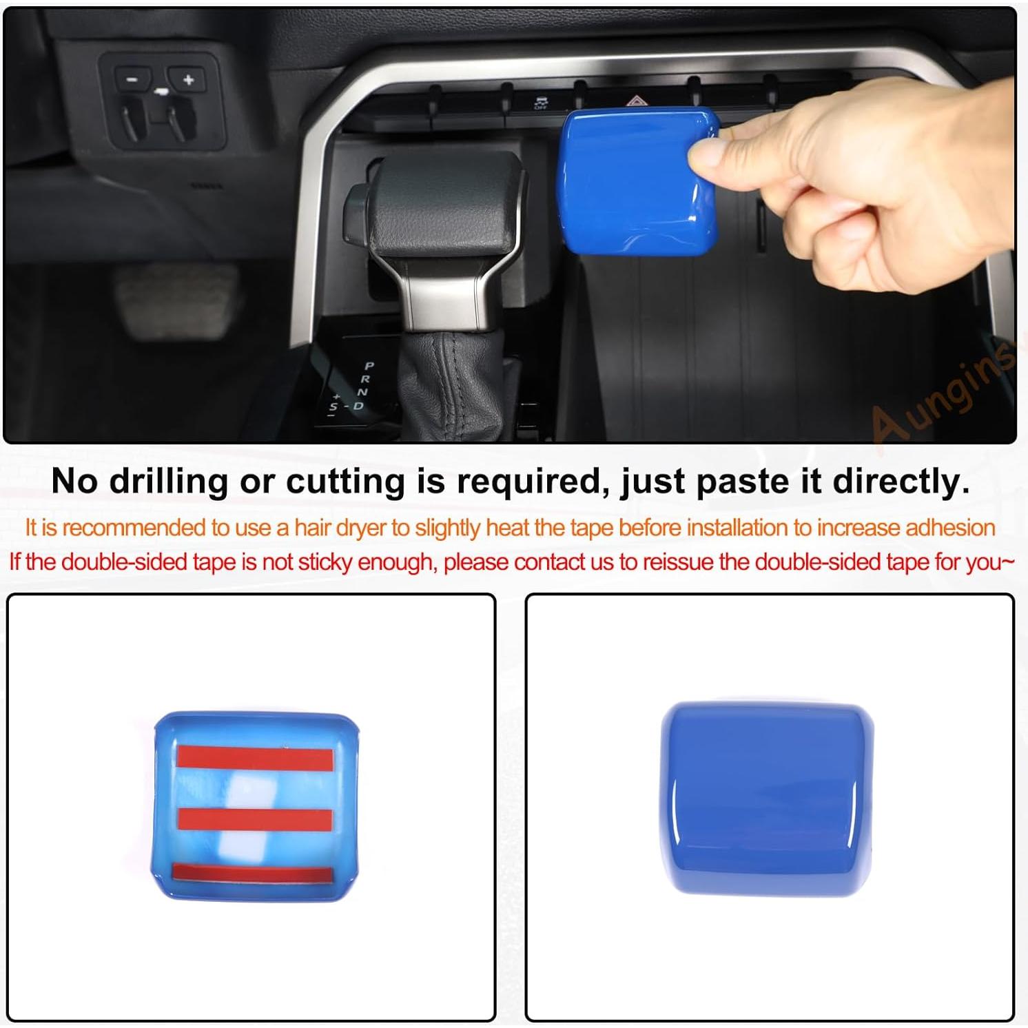 Cubierta de Freno de Mano Aunginsy para Toyota Tundra 2022-2025