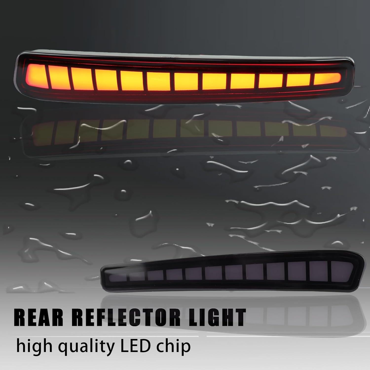 Luces LED Reflectores Traseros ZDEERAOTO para Toyota Corolla 2020-2025