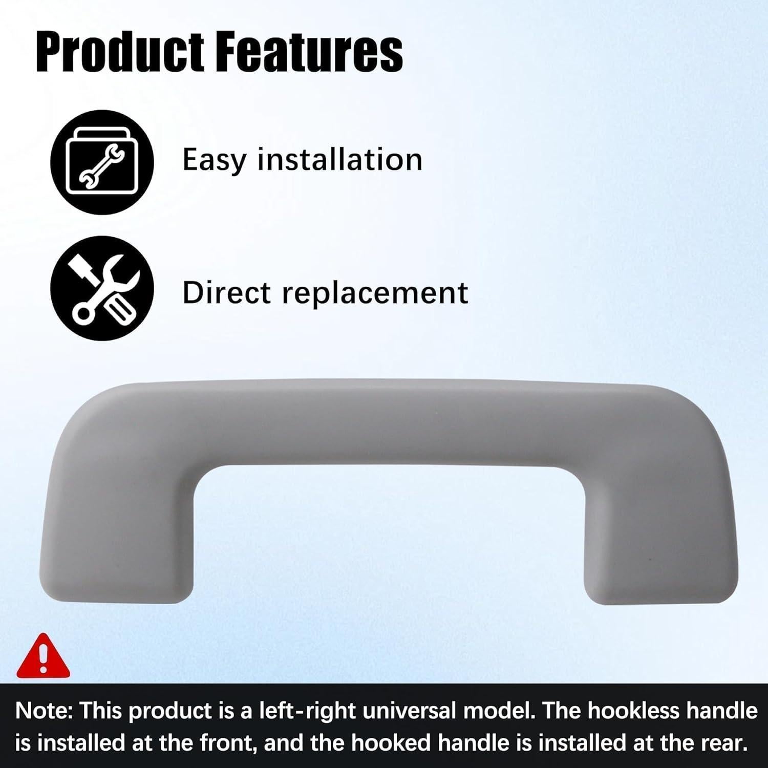 Mango de Tirar Techo Interior Shtuomoland Gris Compatible Toyota