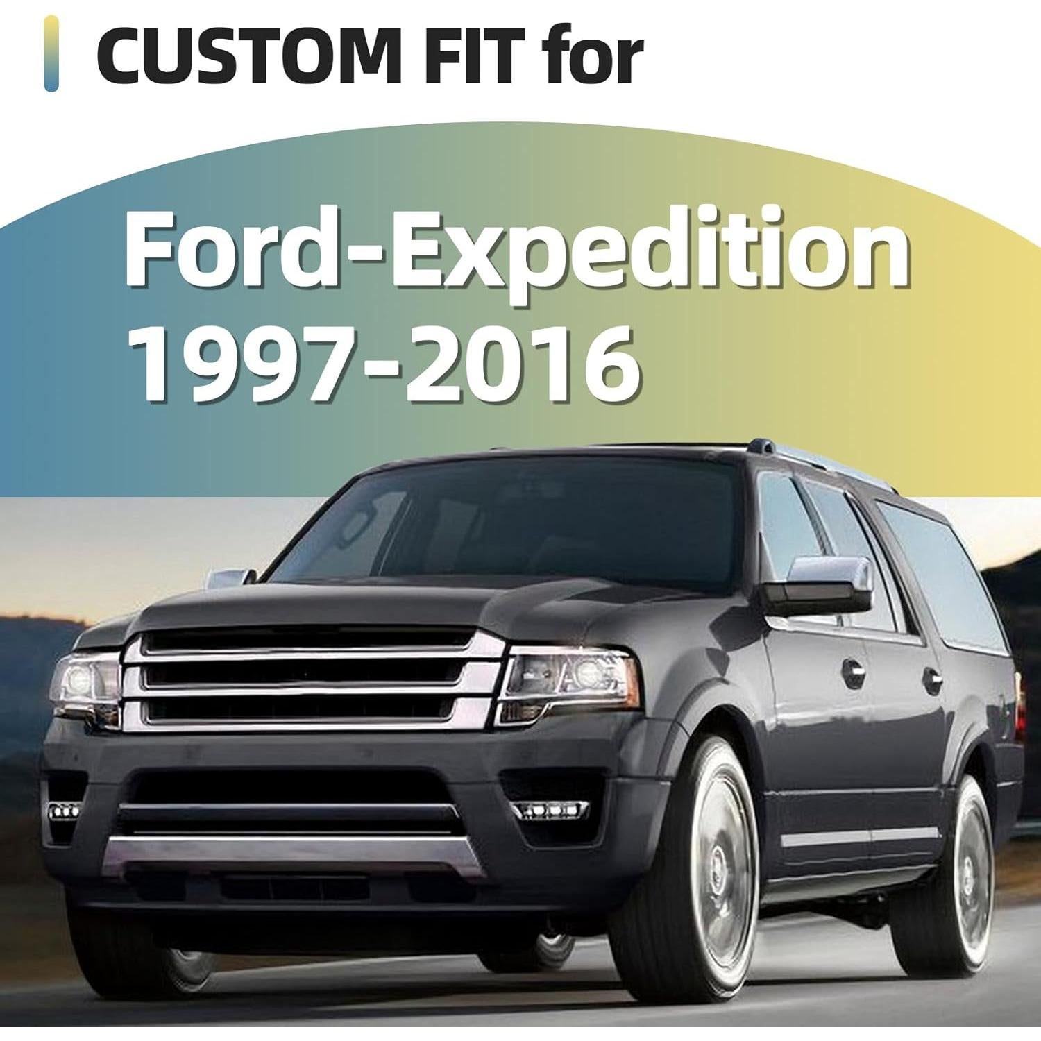 Moldura de Pilar de Ventana SKYLOTEC para Ford Expedition 1997-2016