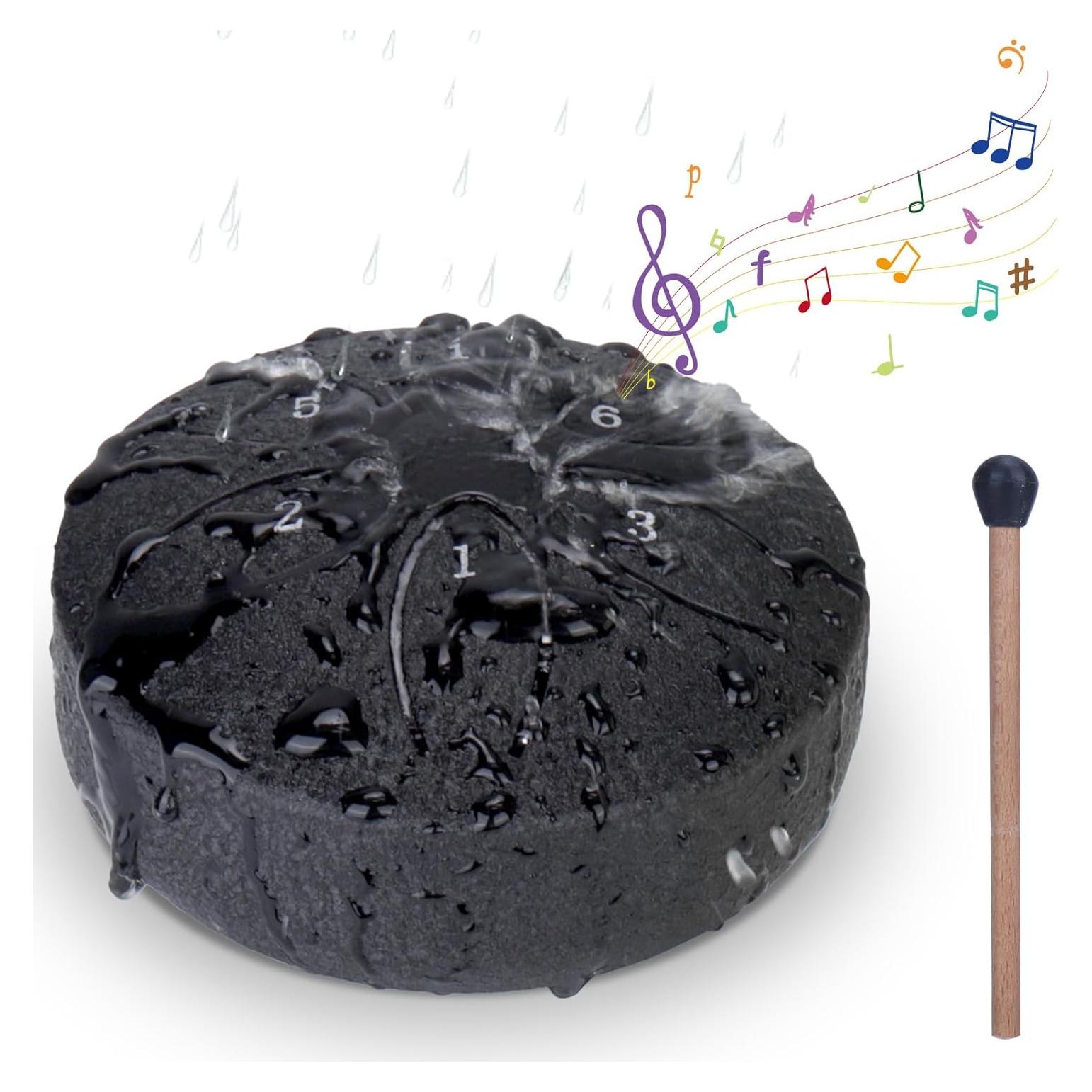 Tambor de Lluvia BABORUI 3 cm Negro - Instrumento Musical Exterior
