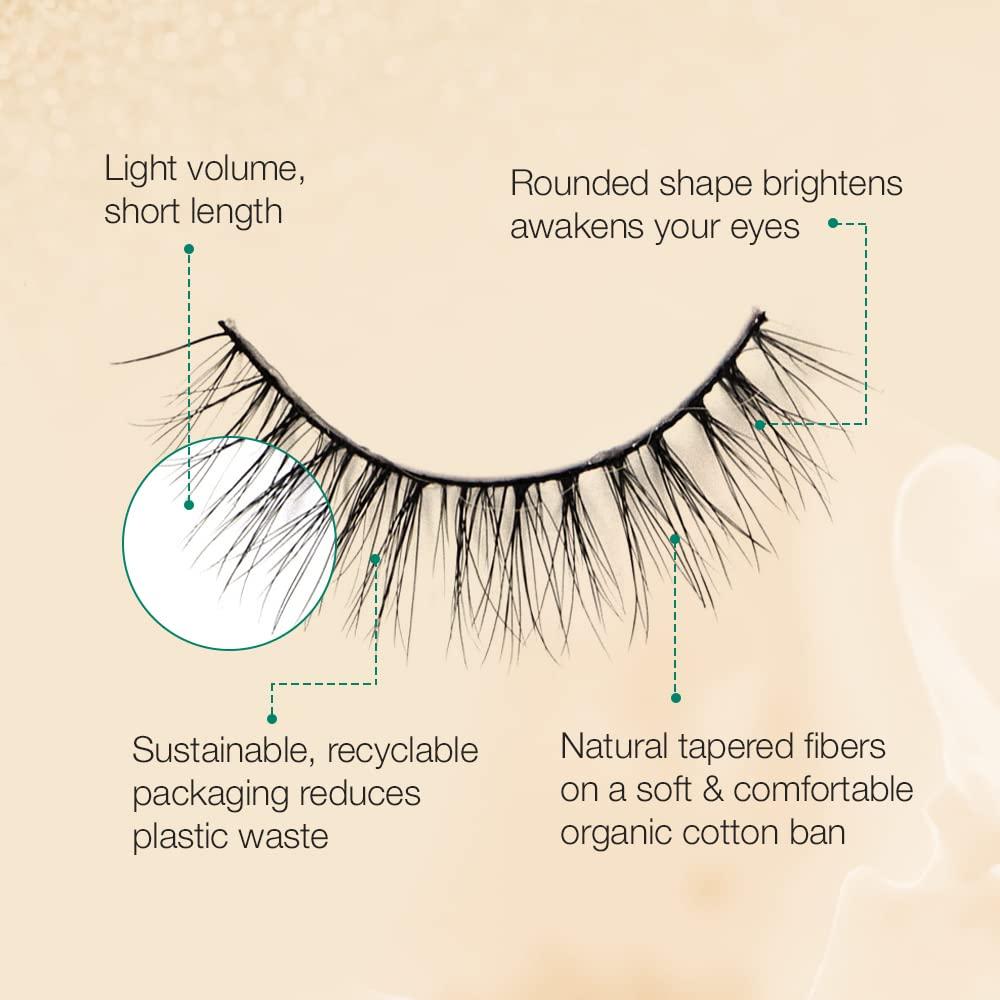 Pestañas Postizas Ardell Eco Lashes 451 - 2 Pares Reutilizables