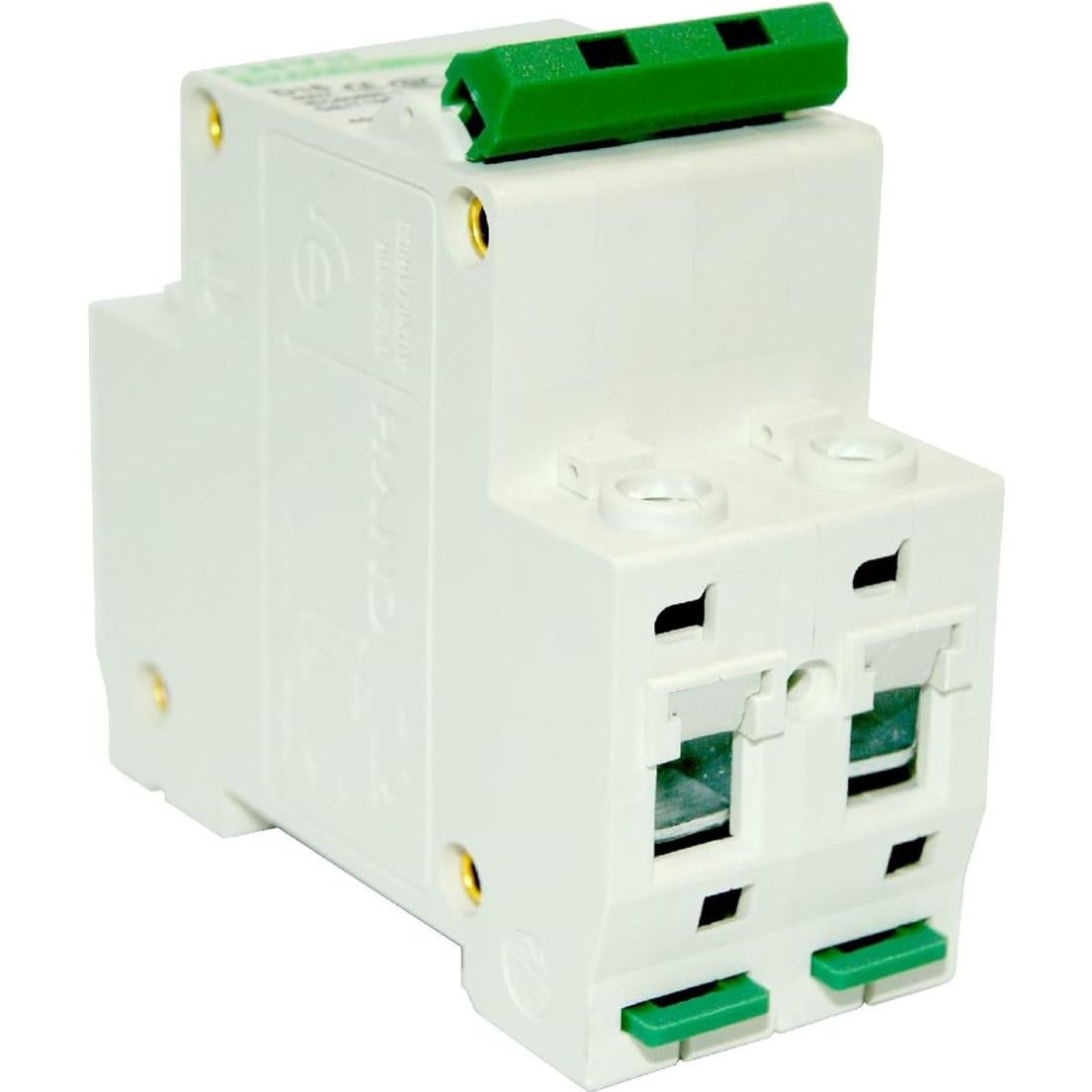 Disyuntor Miniatura DZ47-63 C1 1A 240V 2 Polo Riel DIN