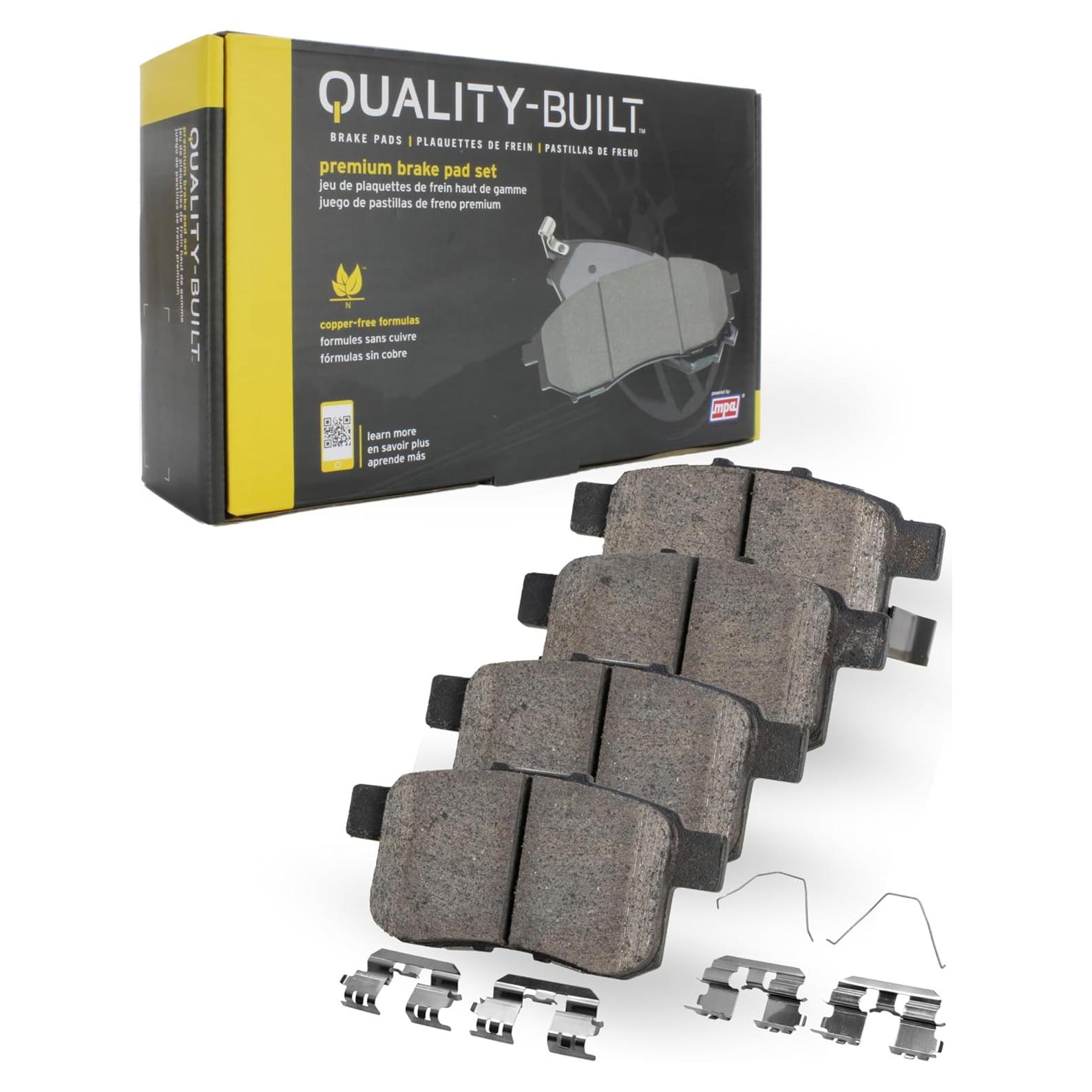 Pastillas de freno cerámicas Quality-Built 1001-1001C delanteras