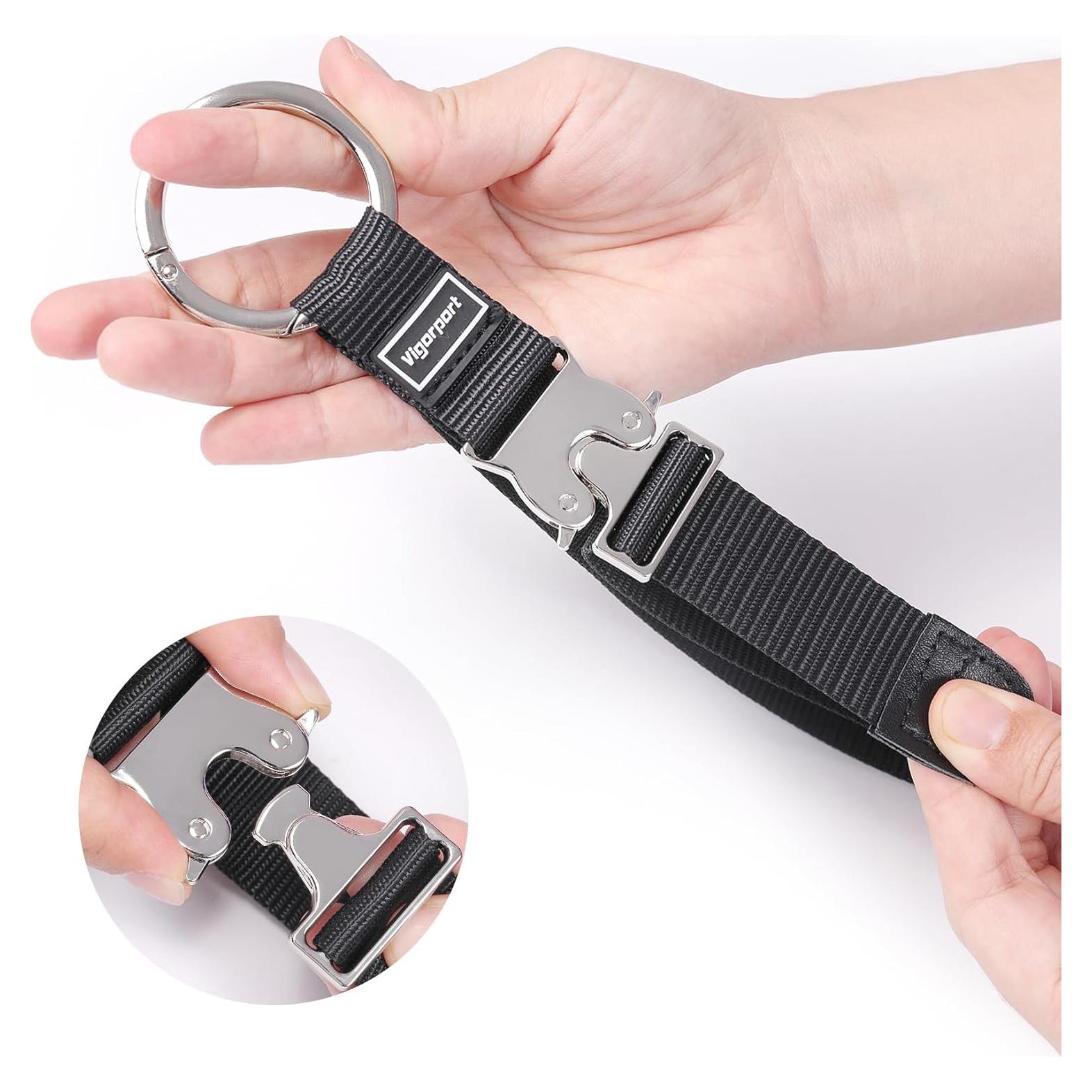 Correa Sujetadora de Chaqueta Vigorport VigorGripper Negro