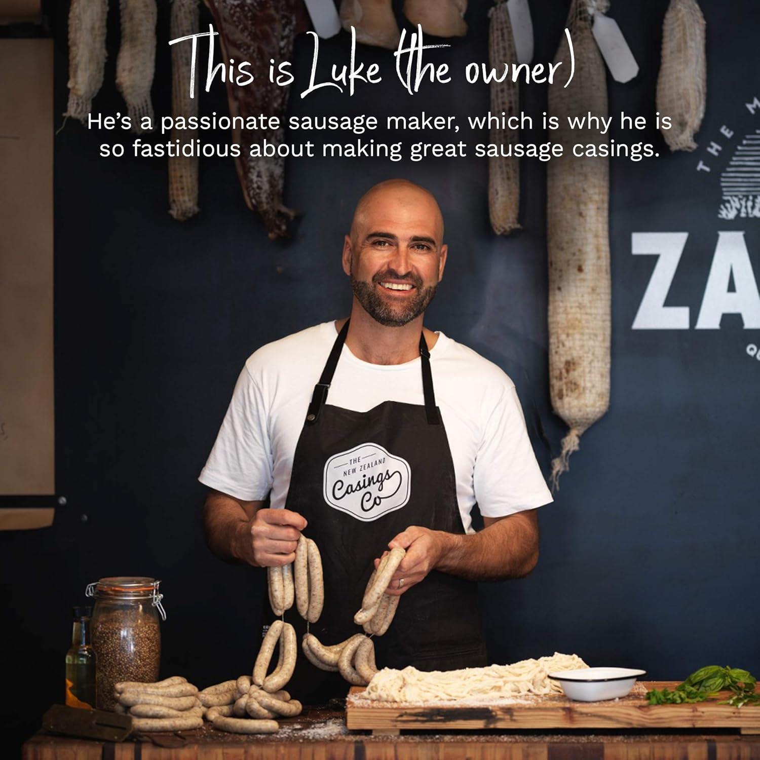 Fundas Naturales para Salchichas Cordero 19mm 9.75m Halal