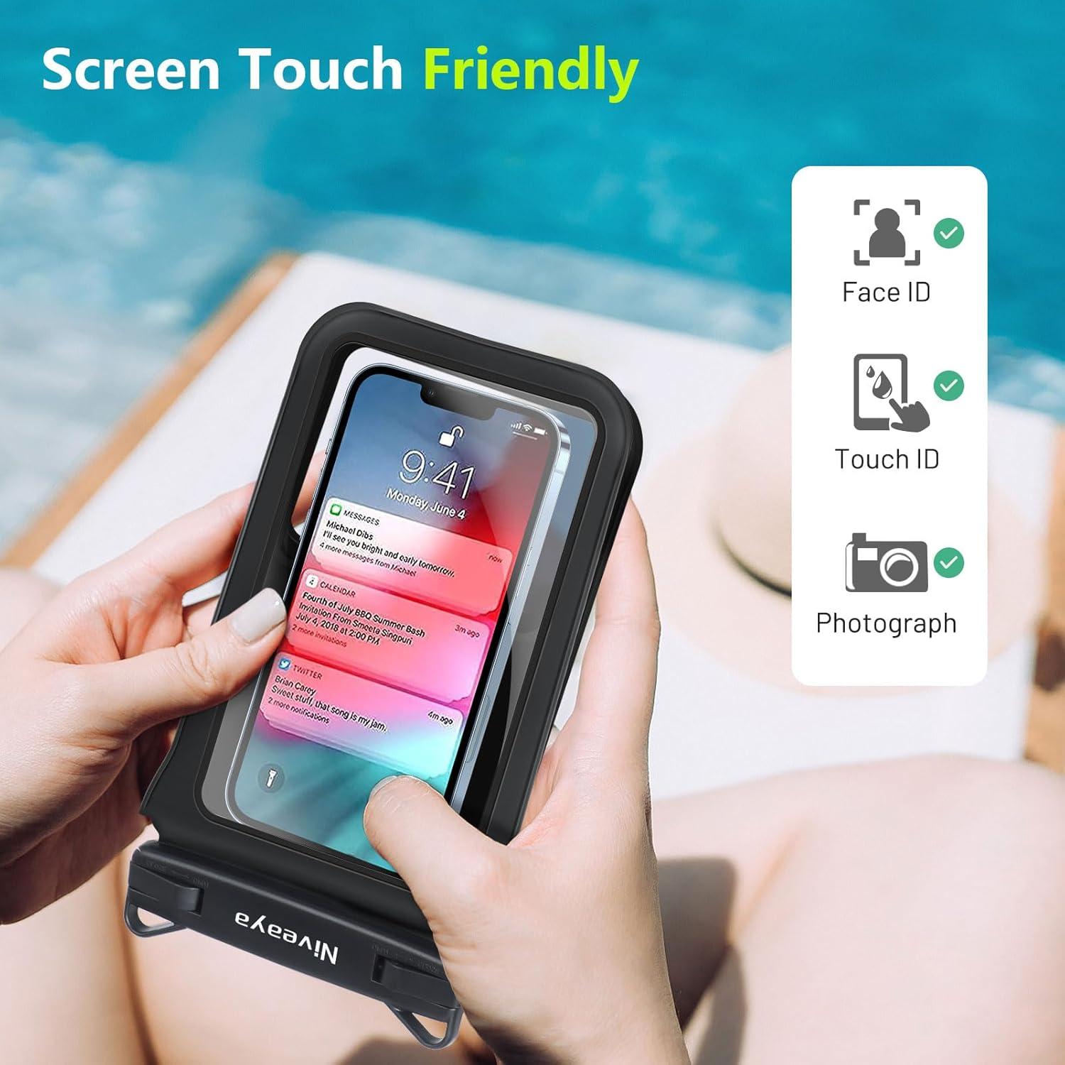 Funda Impermeable Niveaya para Teléfono - Paquete de 2