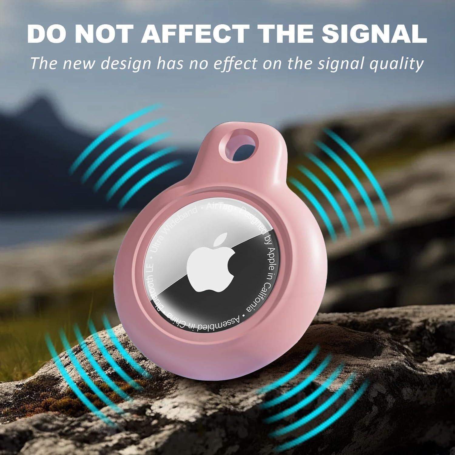 Funda Impermeable Criyar para AirTag - 4 Pack, Anti-Rayas