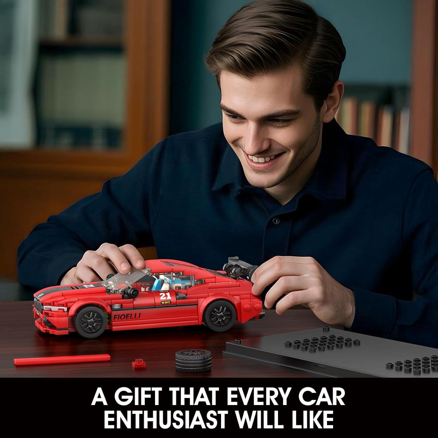 Coche de Carreras M8 Mould King 480 Piezas para Niños y Adultos