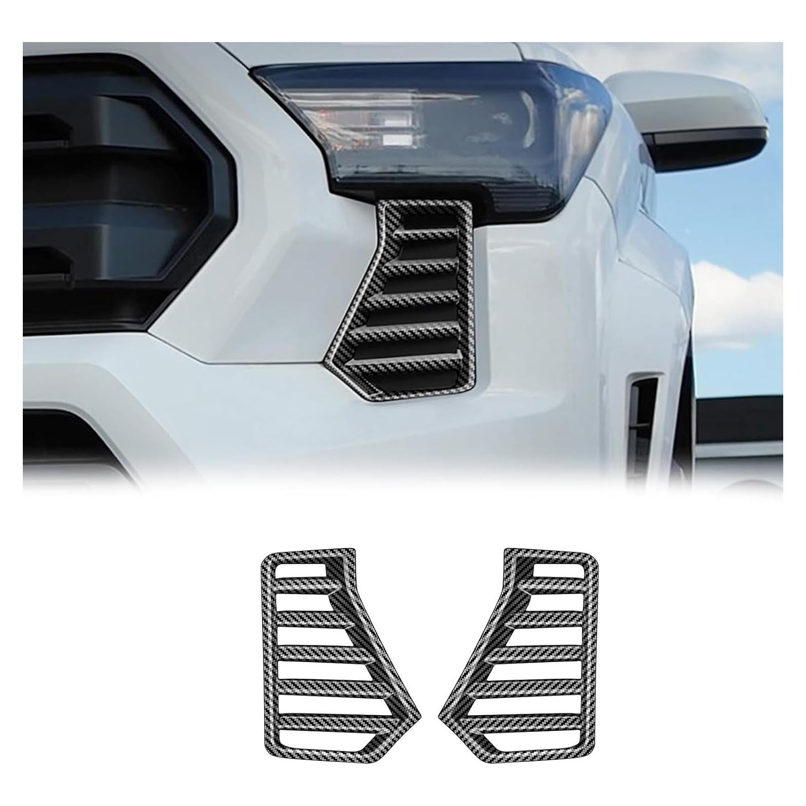 Cubierta de Luz de Niebla Toyota Tacoma 2024-2025 ABS Carbono