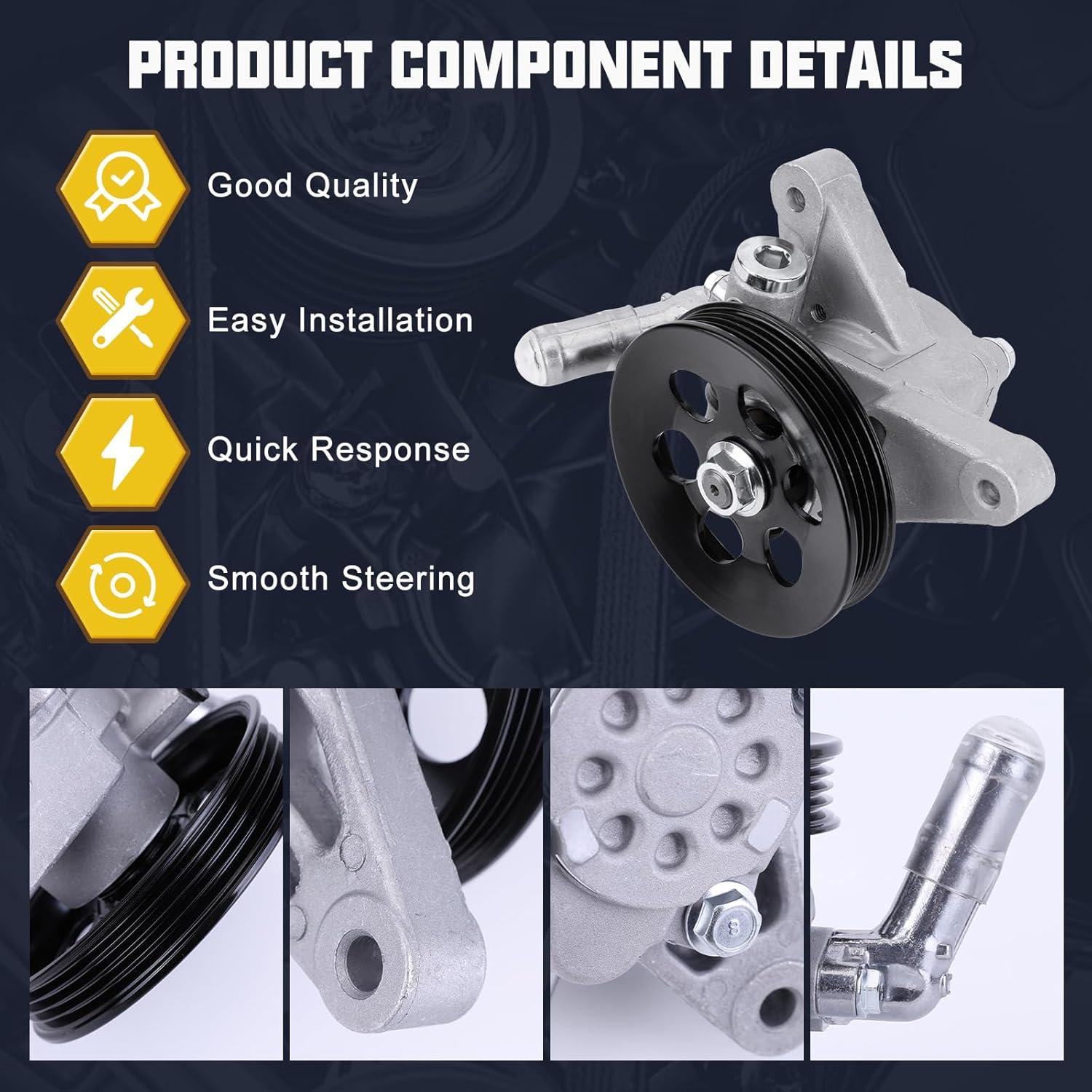 Bomba de dirección asistida Alikali para Acura TL 3.2L V6 1999-2003