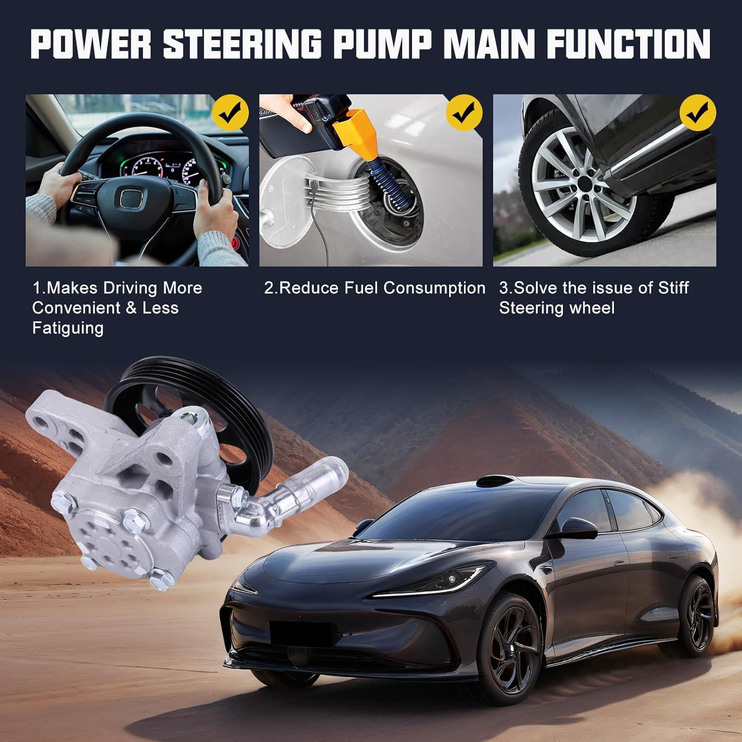 Bomba de dirección asistida Alikali para Acura TL 3.2L V6 1999-2003