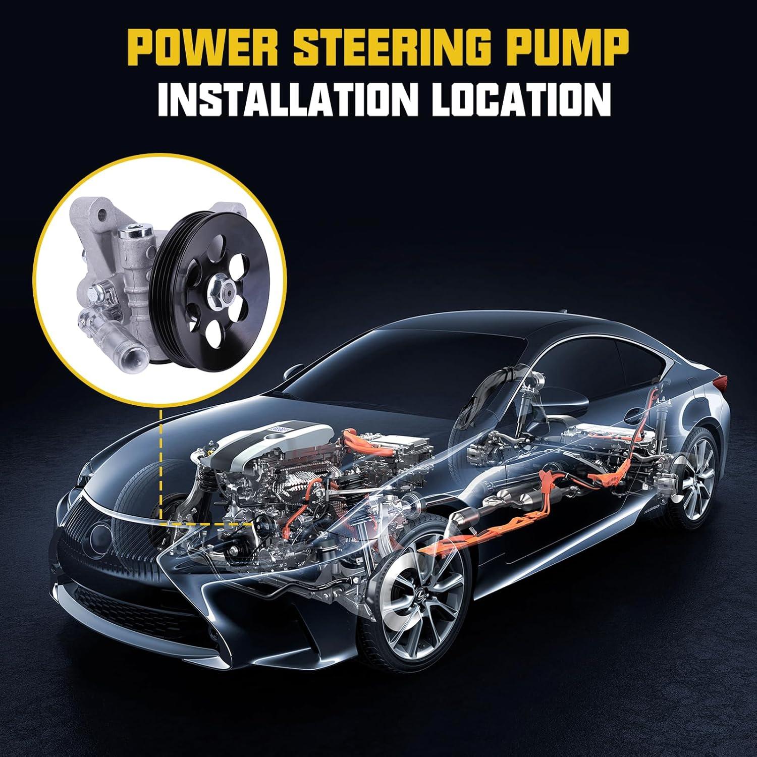 Bomba de dirección asistida Alikali para Acura TL 3.2L V6 1999-2003