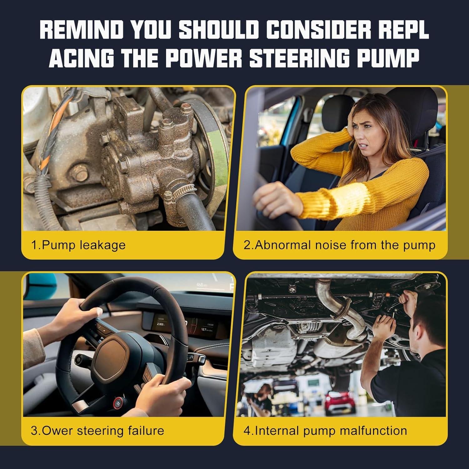 Bomba de dirección asistida Alikali para Acura TL 3.2L V6 1999-2003