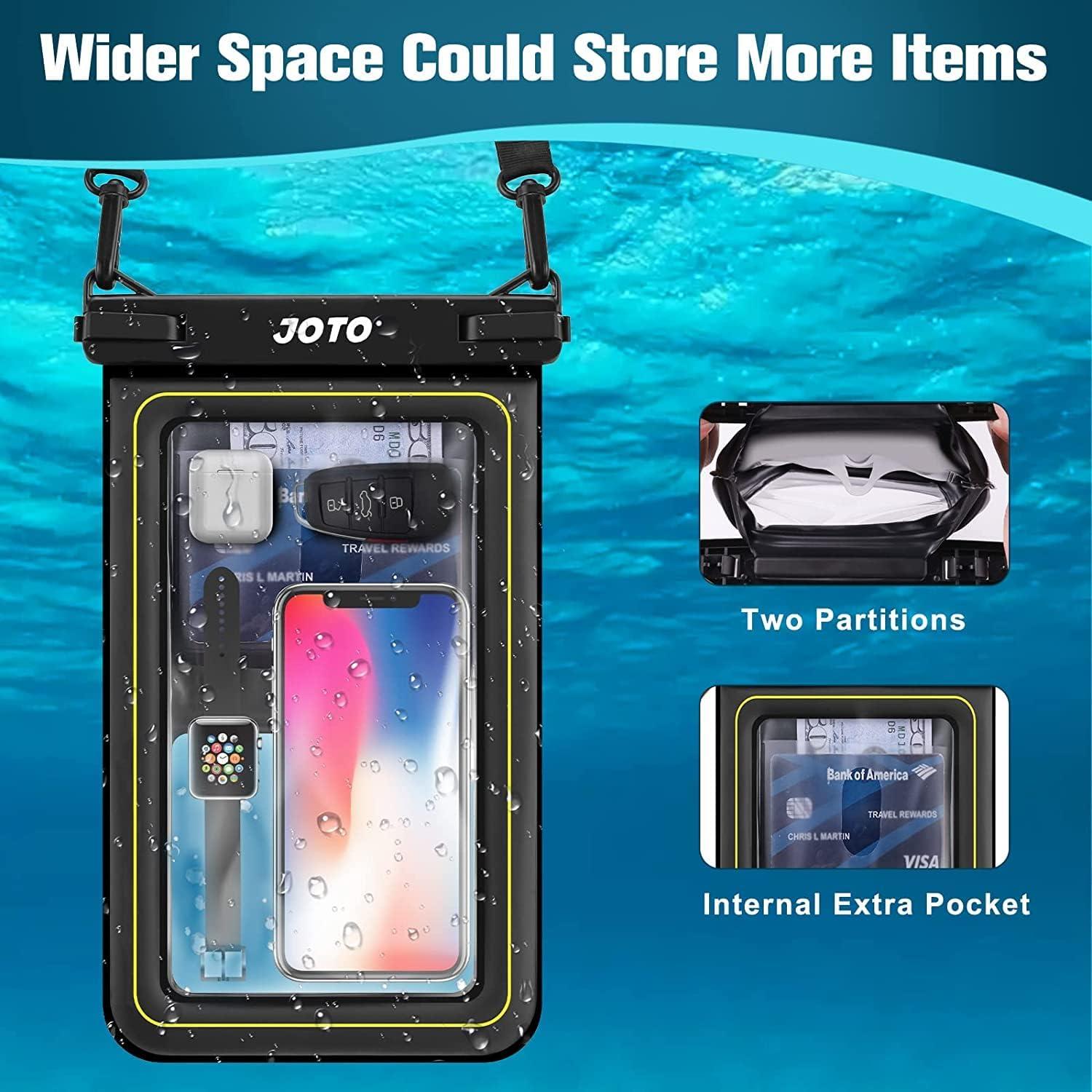 Funda Impermeable JOTO Grande Flotante para Teléfono 25,4cm