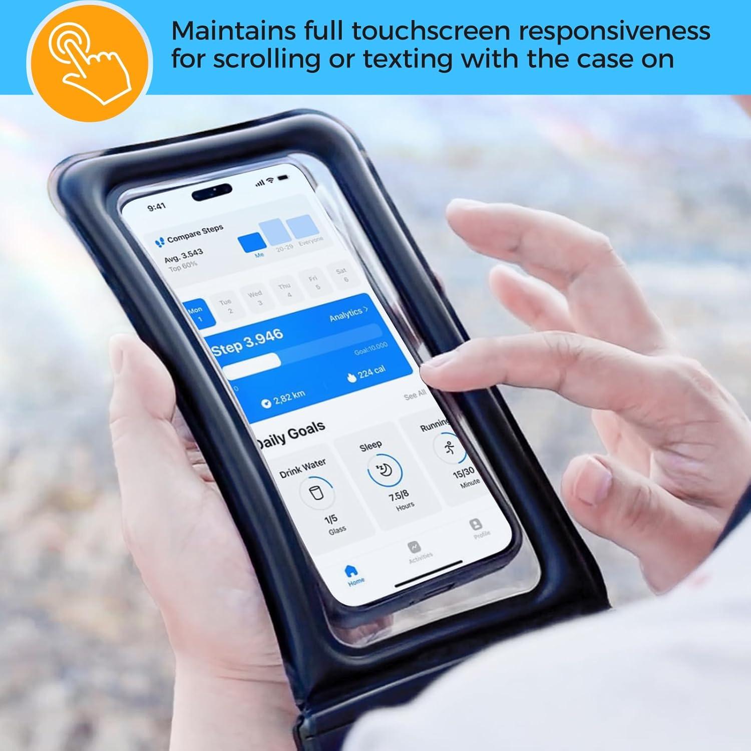 Funda Impermeable Flotante ProCase para Teléfono hasta 7"