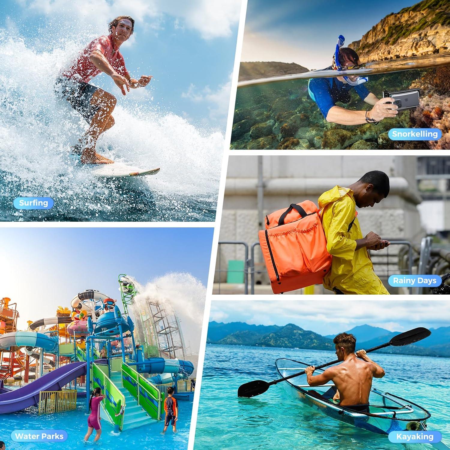 Funda Impermeable Flotante ProCase para Teléfono hasta 7"