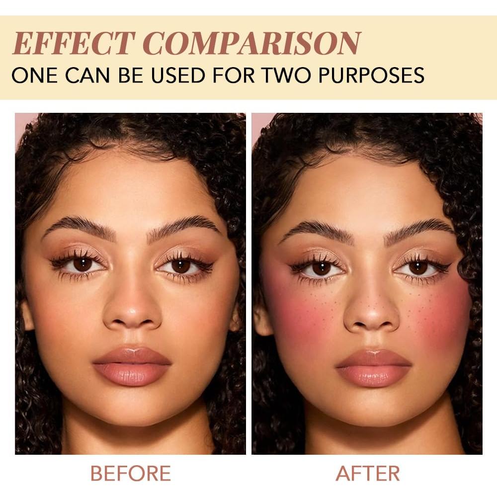 Bolígrafo de Maquillaje 2 en 1 CAKAILA Castaño y Rosa