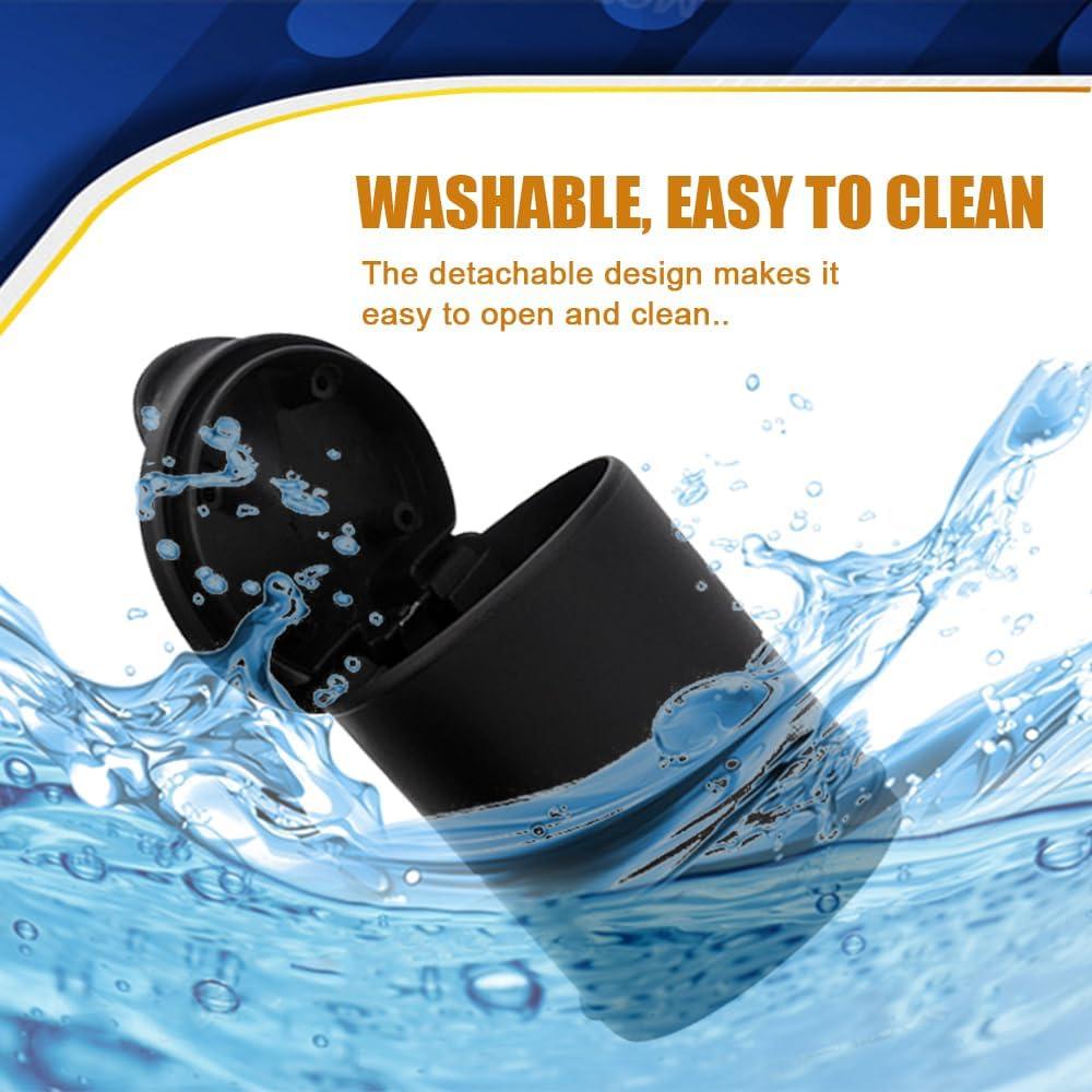 Cenicero de coche RGOAANC con tapa a prueba de olores 9cm