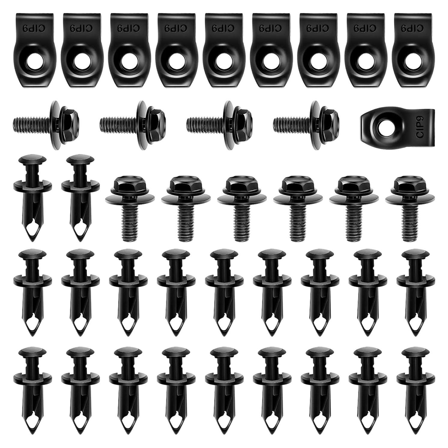 Kit 40 Tornillos y Clips de Retención Griine para Infiniti/Nissan