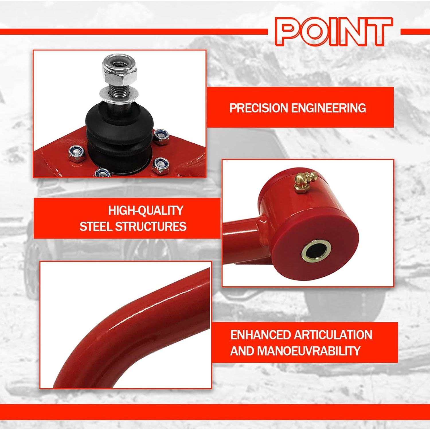 Brazos de Control Superiores Frontales TOPTHANE para Ford F150 2004-2024