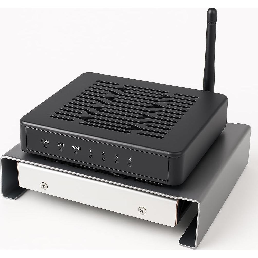 Soporte de Aluminio con Ventilador Husewming TF-120 Plata