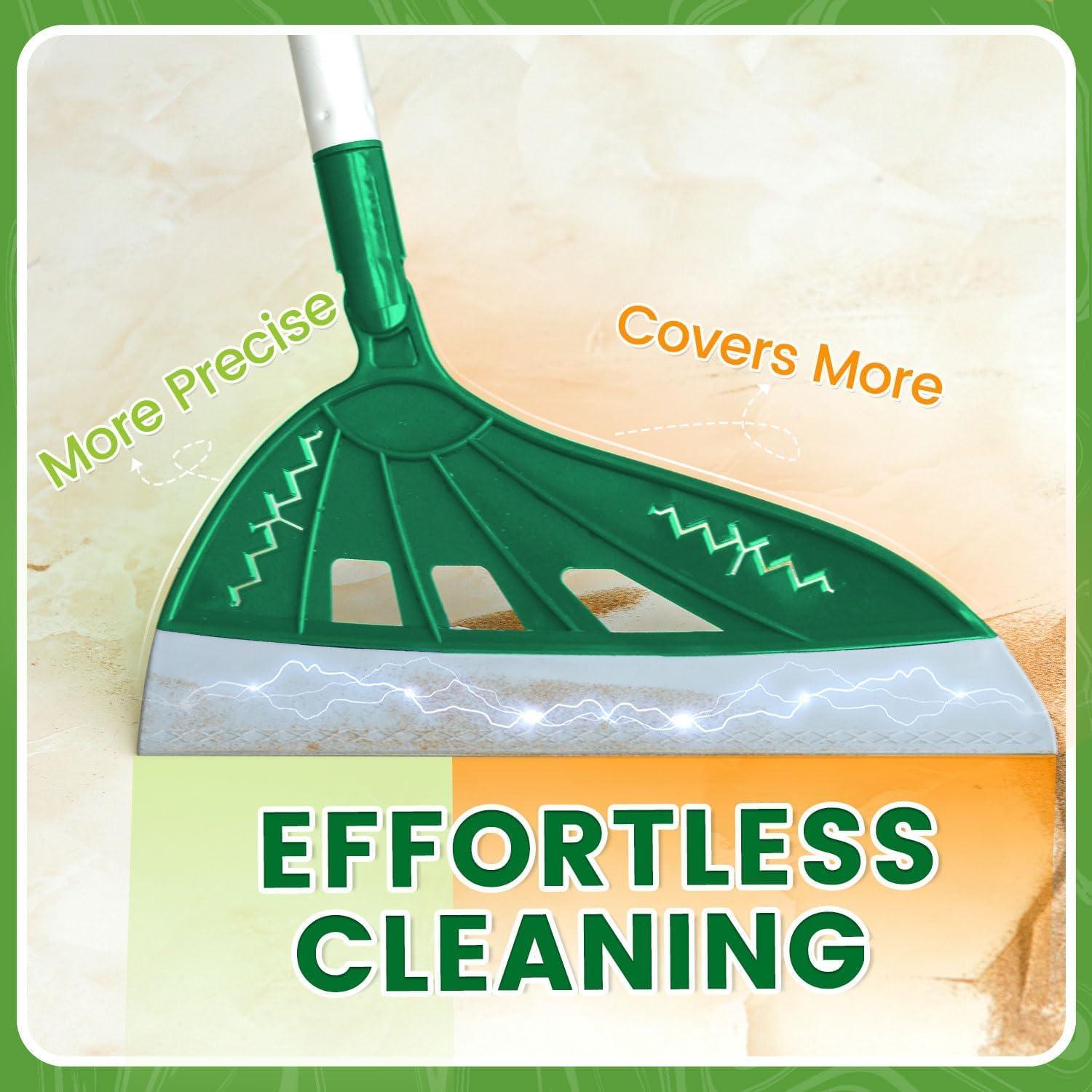 Escoba Raspadora Ajustable Inpack 60 cm Silicona Verde