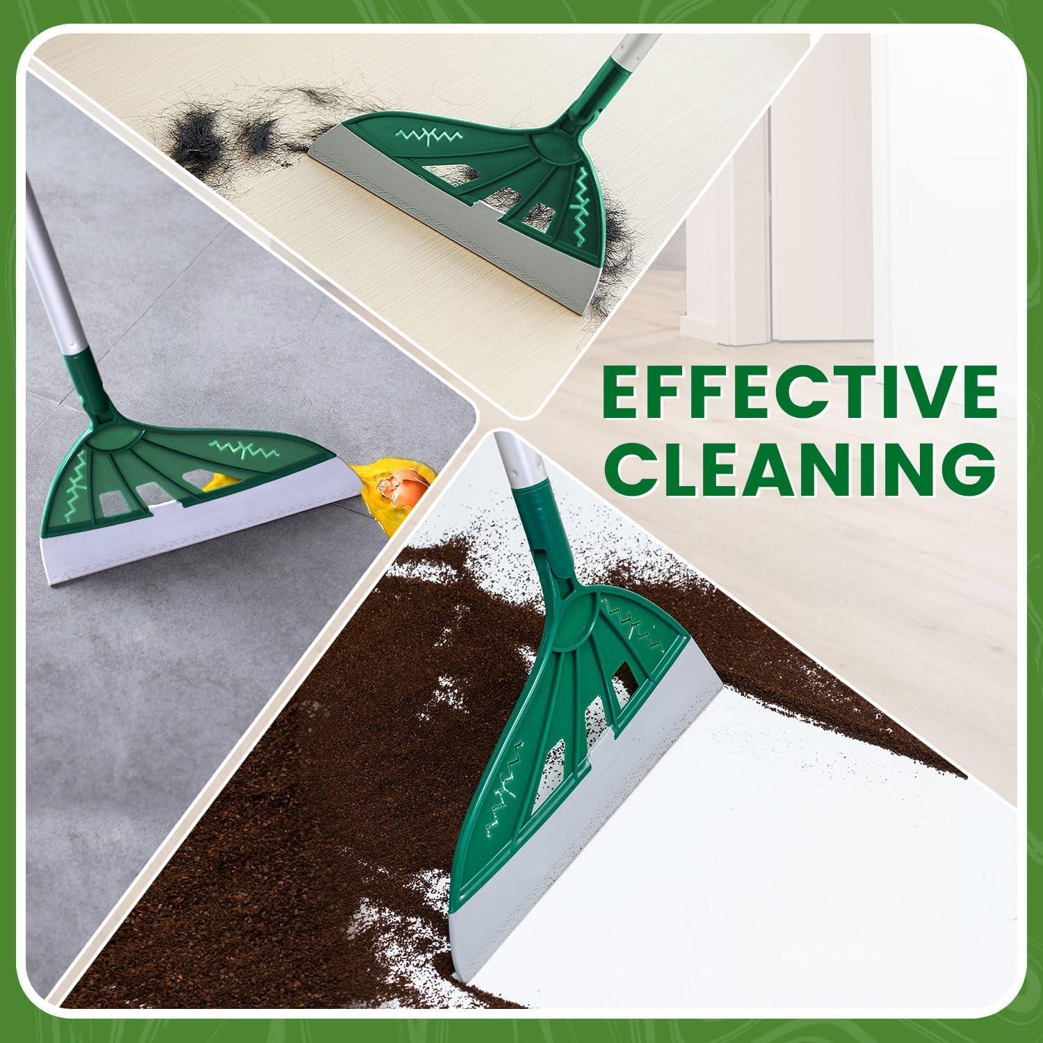 Escoba Raspadora Ajustable Inpack 60 cm Silicona Verde