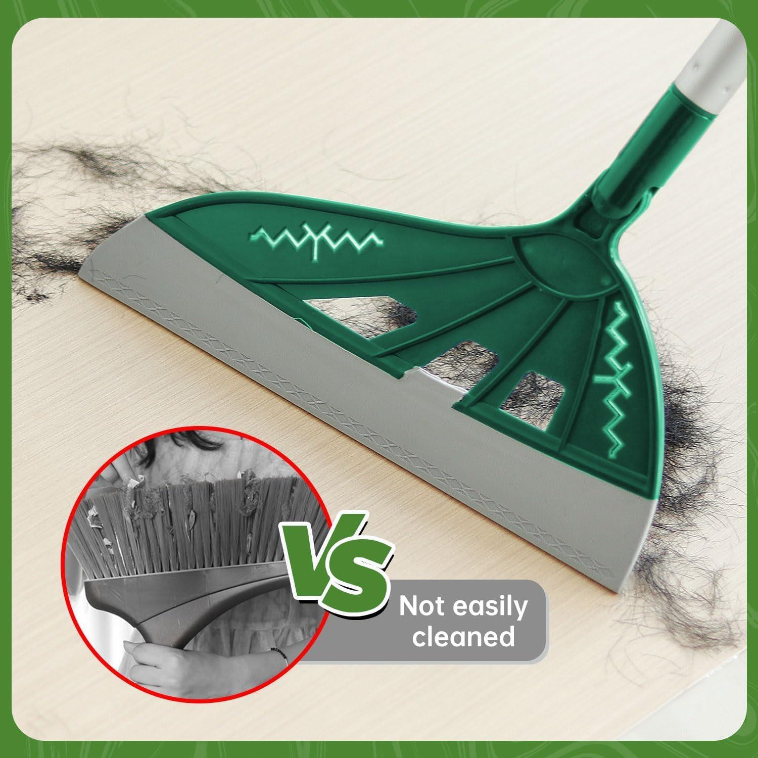 Escoba Raspadora Ajustable Inpack 60 cm Silicona Verde