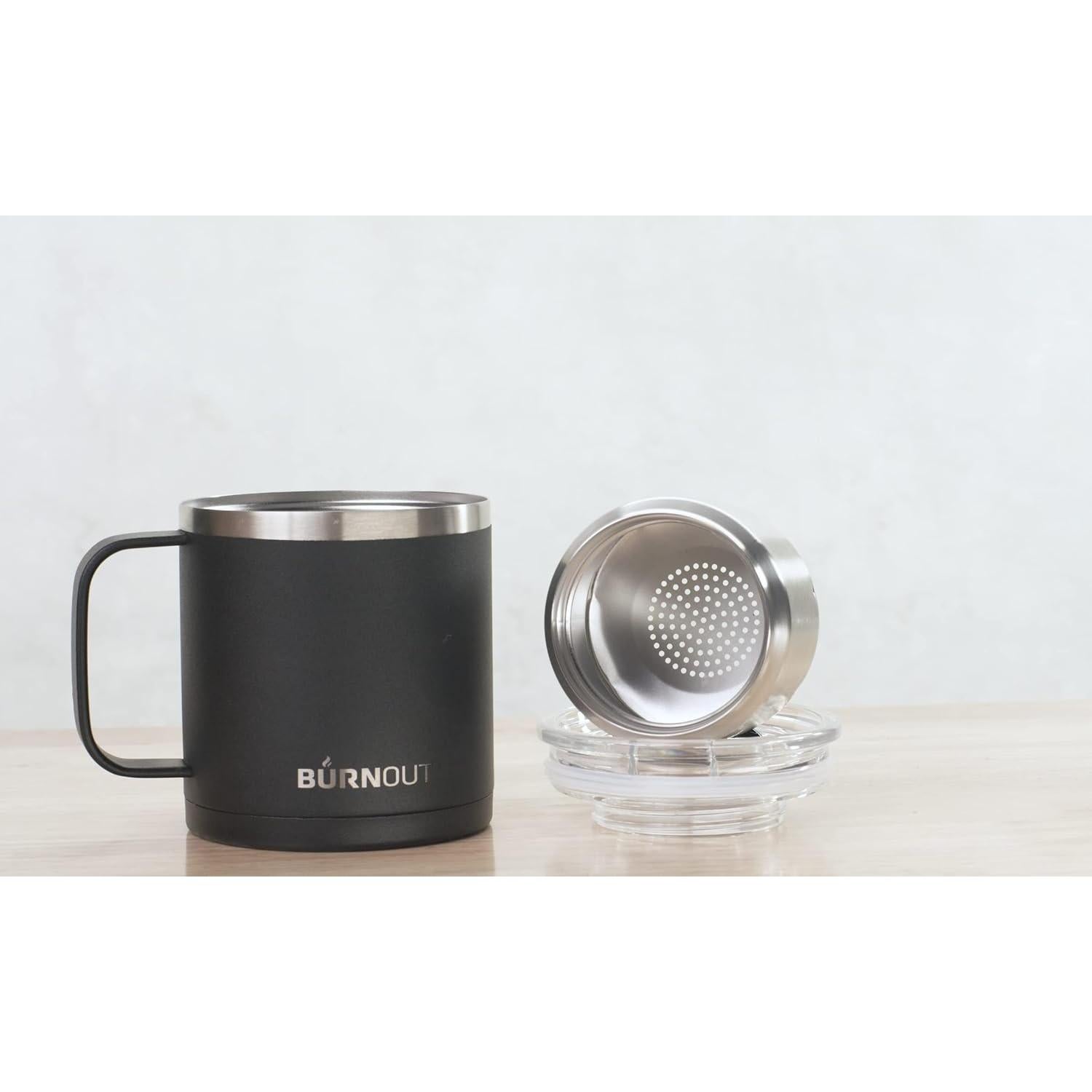 Taza de Control de Temperatura BurnOut 2.0 396g Negra