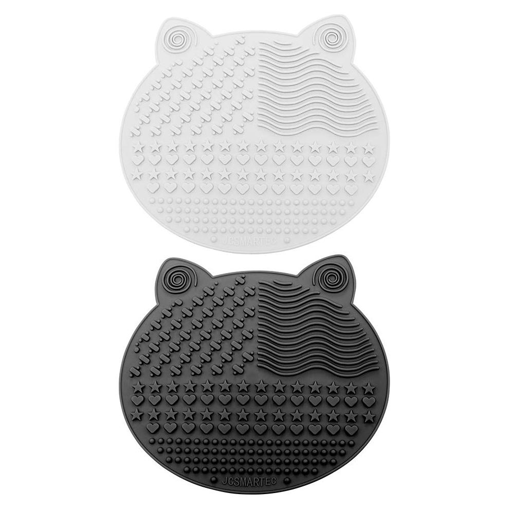 Almohadilla de Limpieza de Brochas JCSMARTEC 2 Pack Silicona