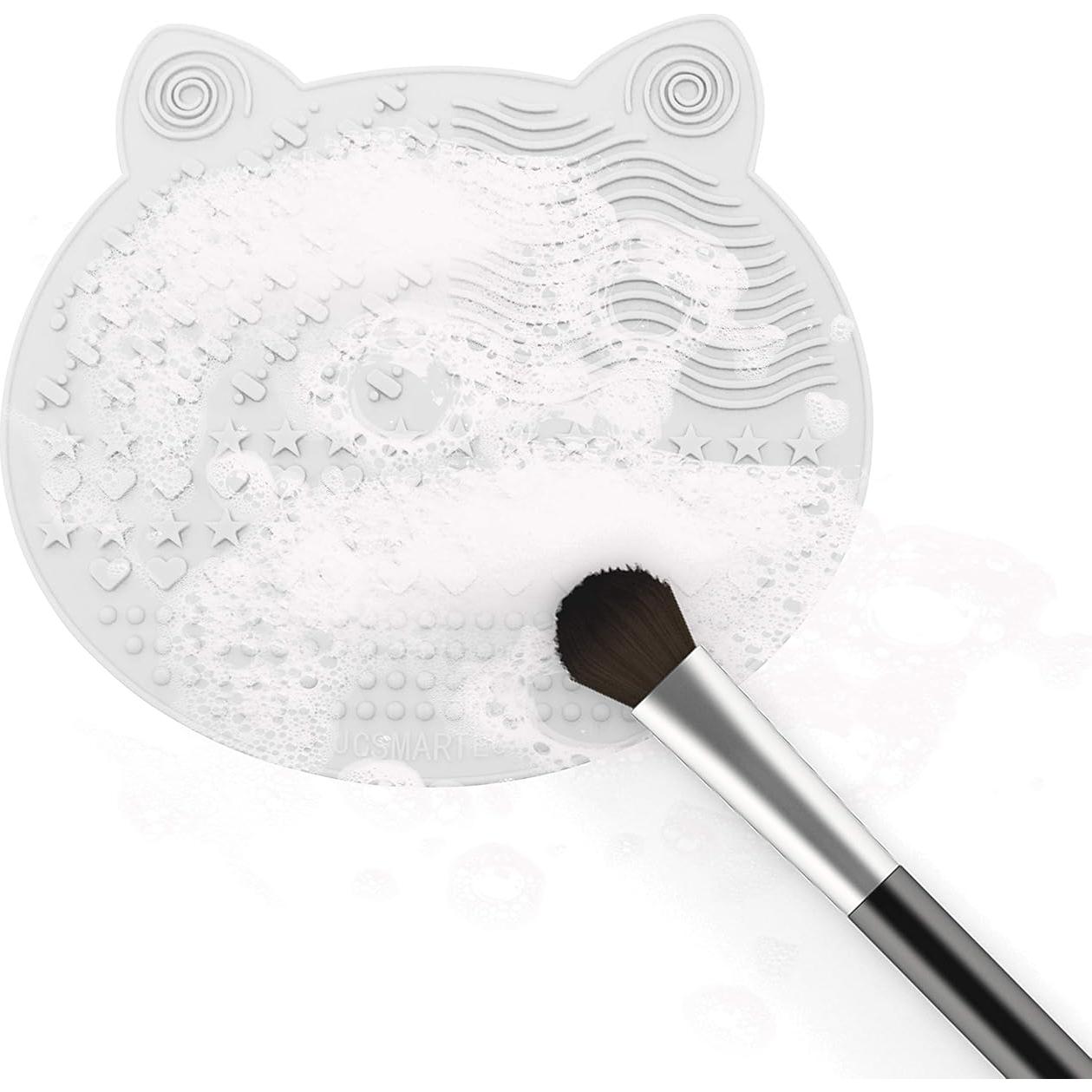 Almohadilla de Limpieza de Brochas JCSMARTEC 2 Pack Silicona