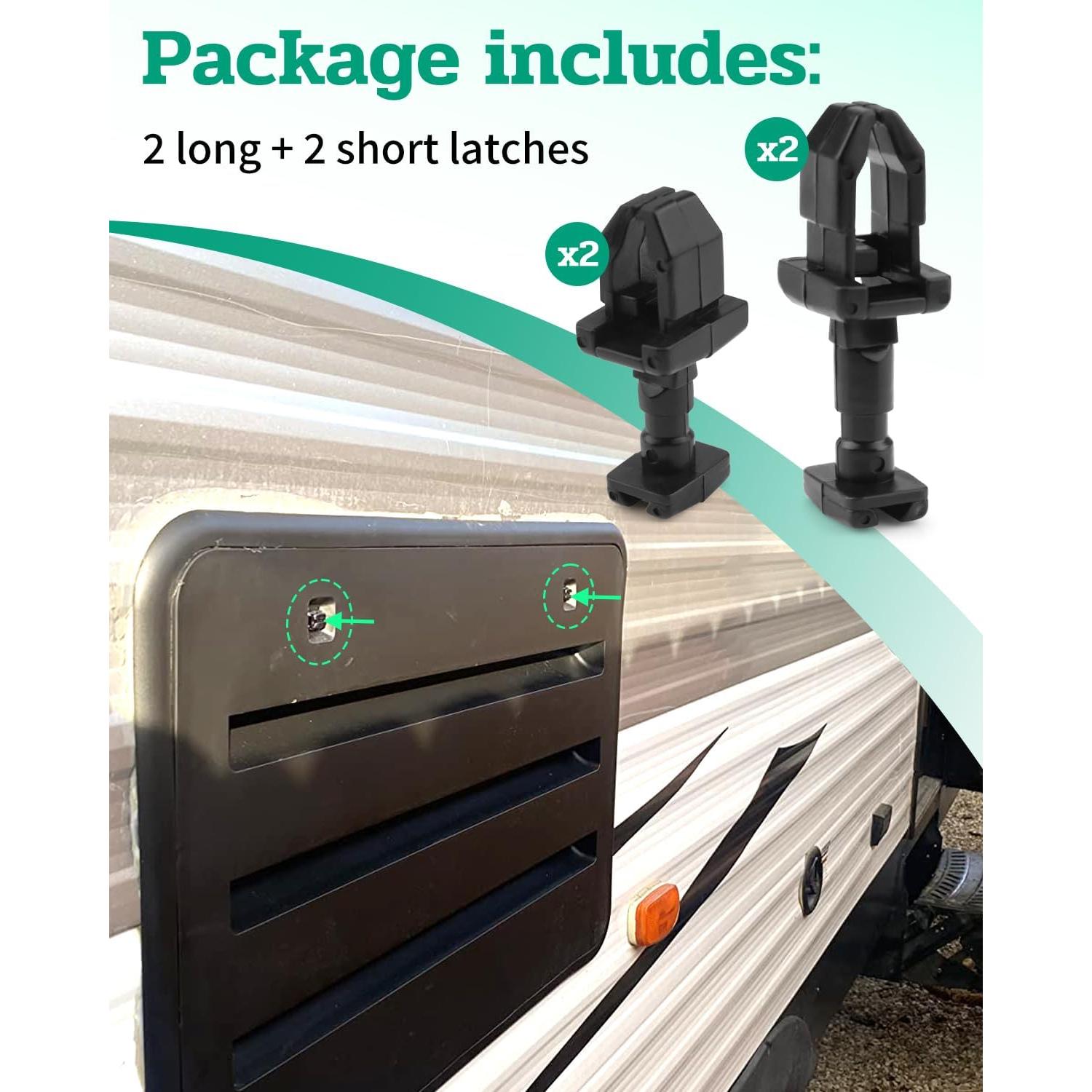 Kit de cierres de ventilación para refrigerador RV Vudajuley E377