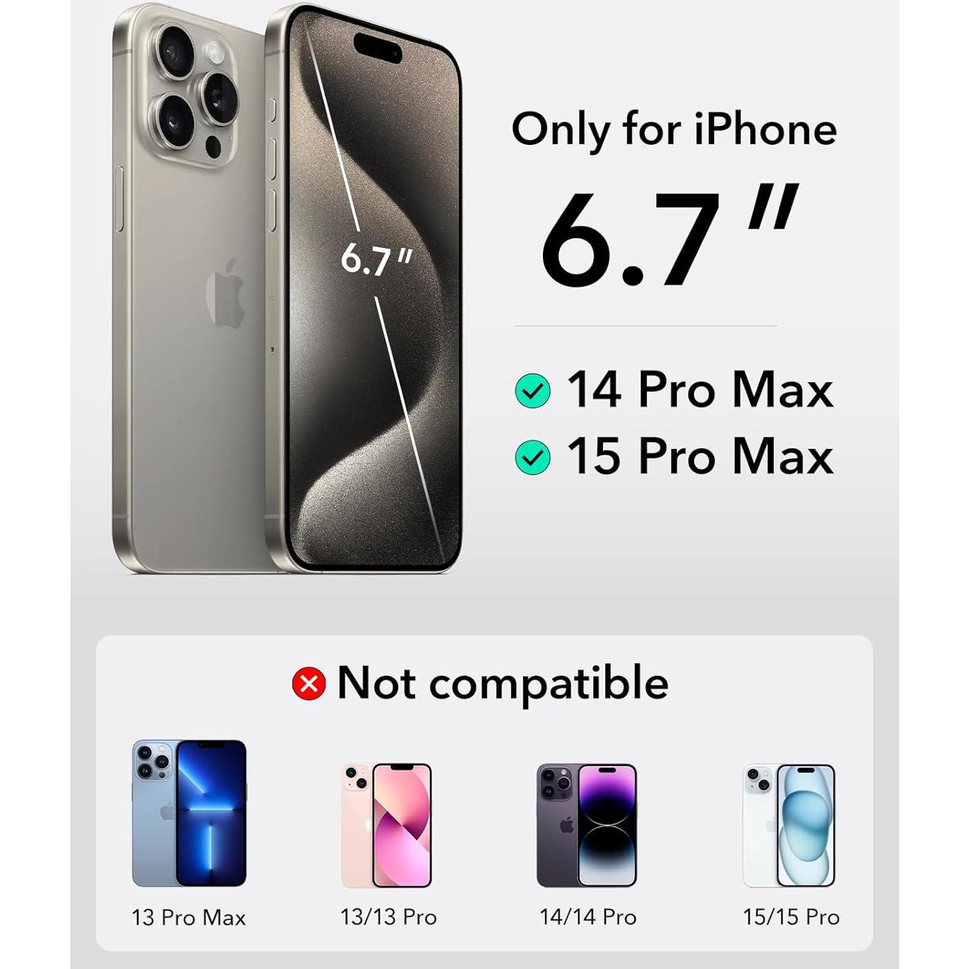 Funda Impermeable ESR para iPhone 15 Pro Max/14 Pro Max