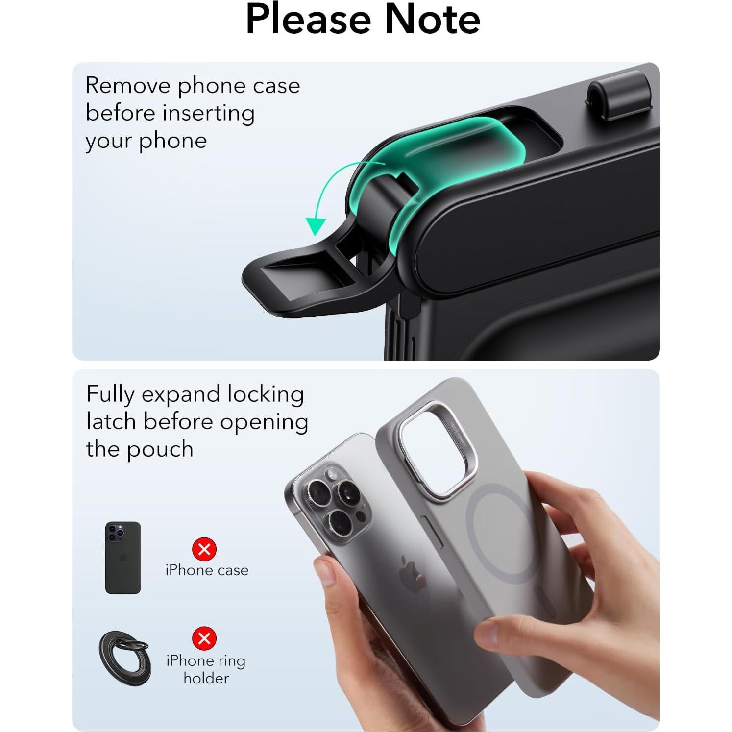 Funda Impermeable ESR para iPhone 15 Pro Max/14 Pro Max